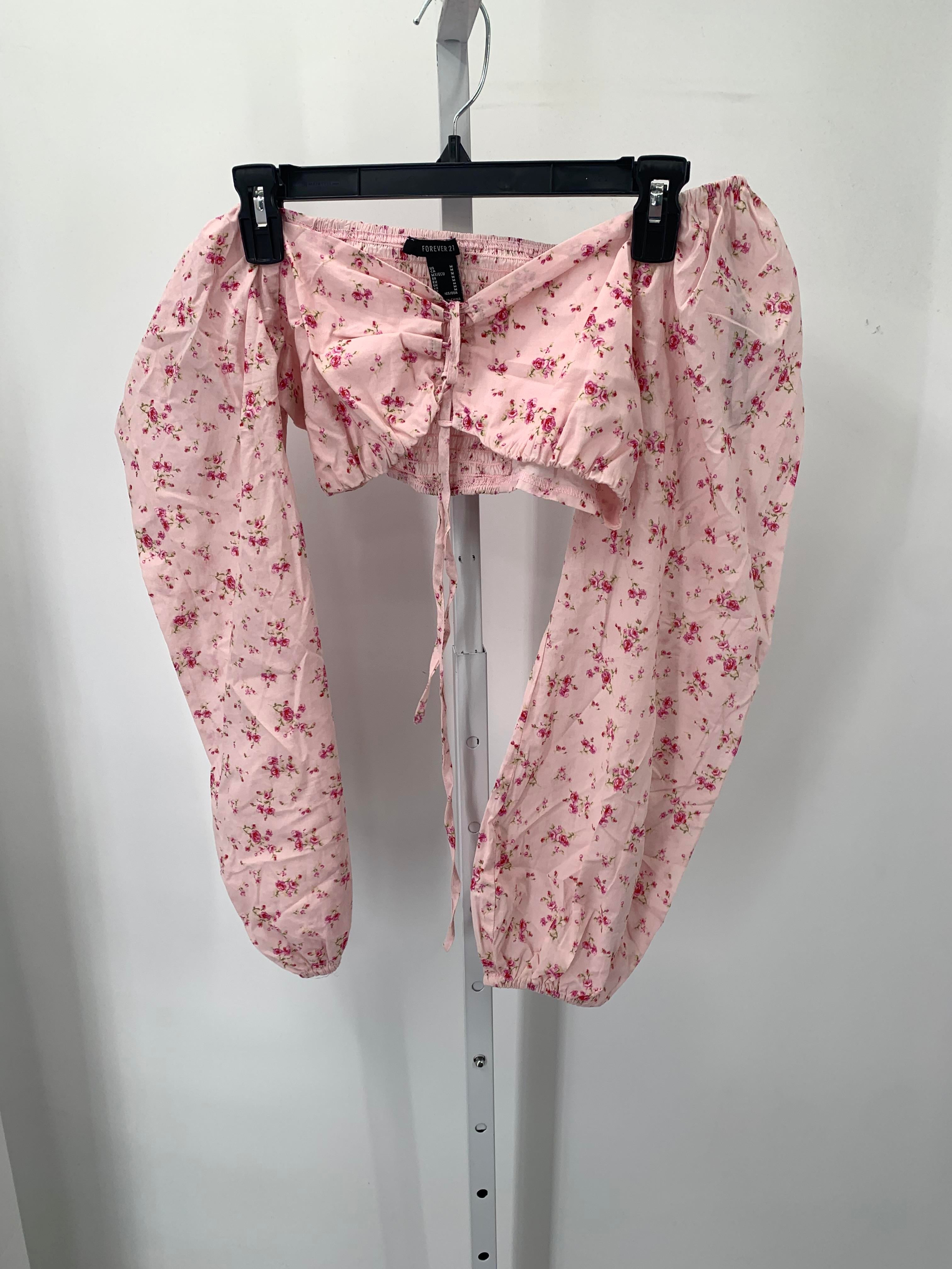 Forever 21 Size Medium Juniors Long Sleeve Shirt