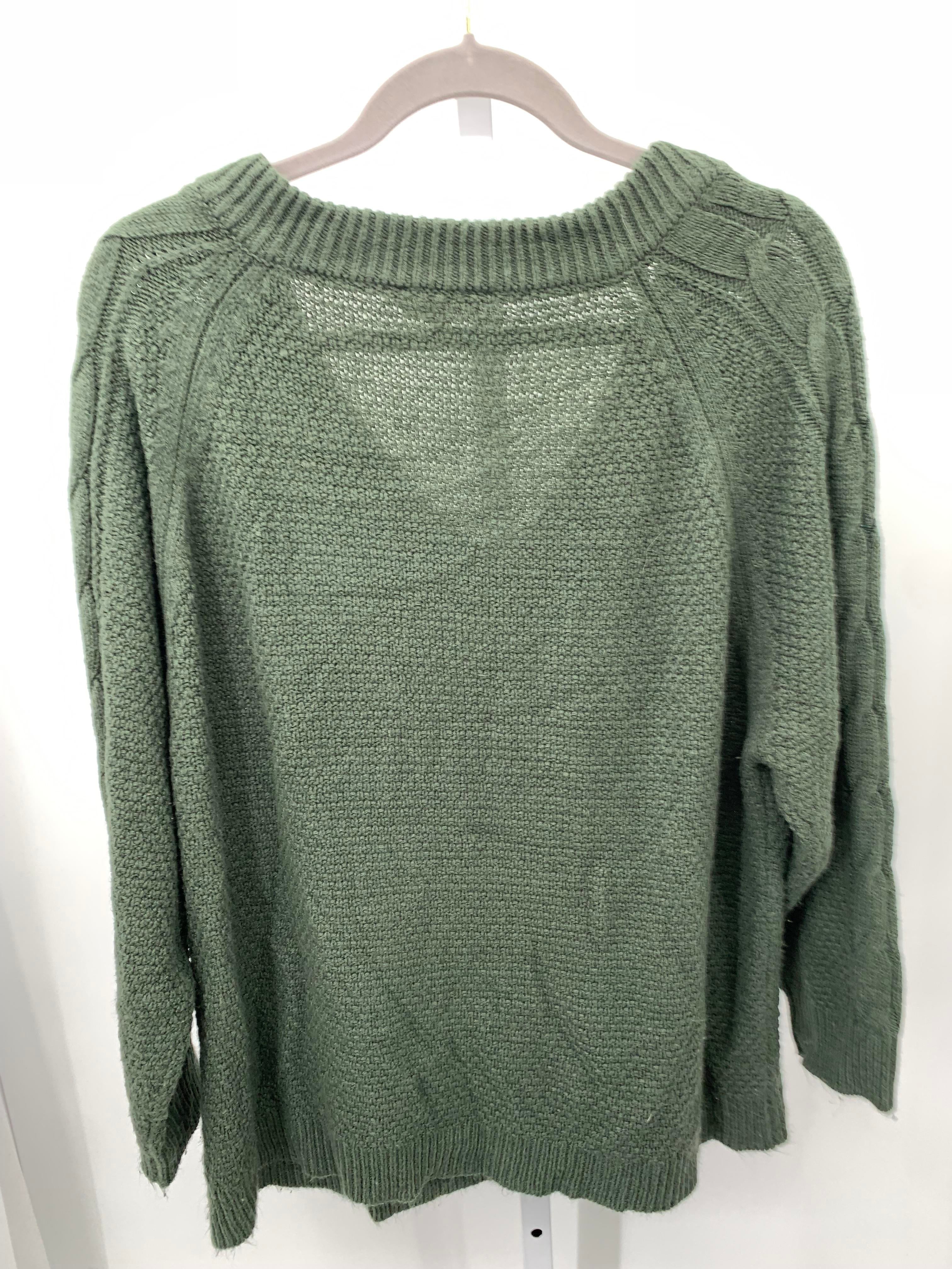 Terra & Sky Size 1X Womens Long Slv Sweater