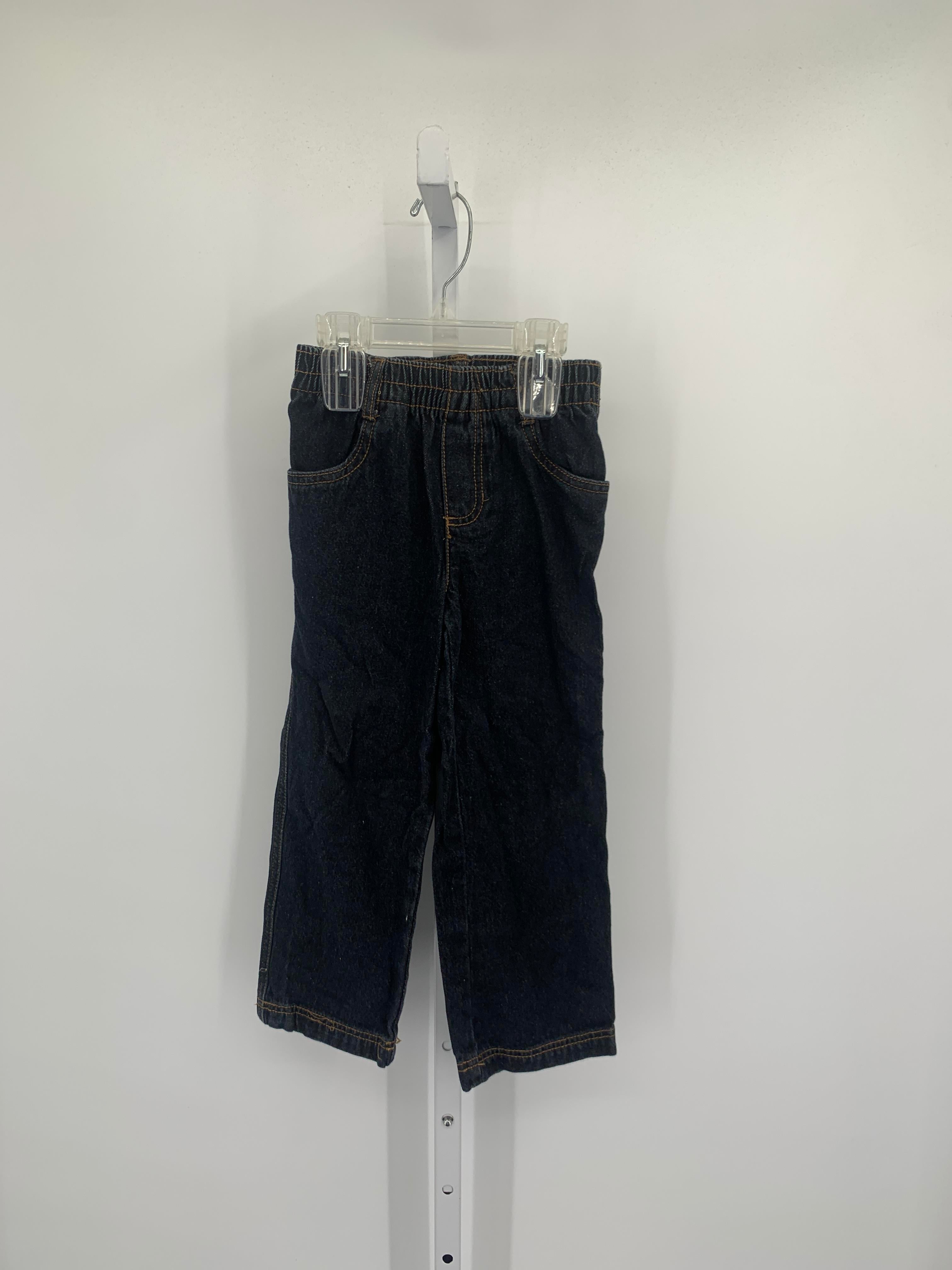 ELASTIC WAIST JEANS