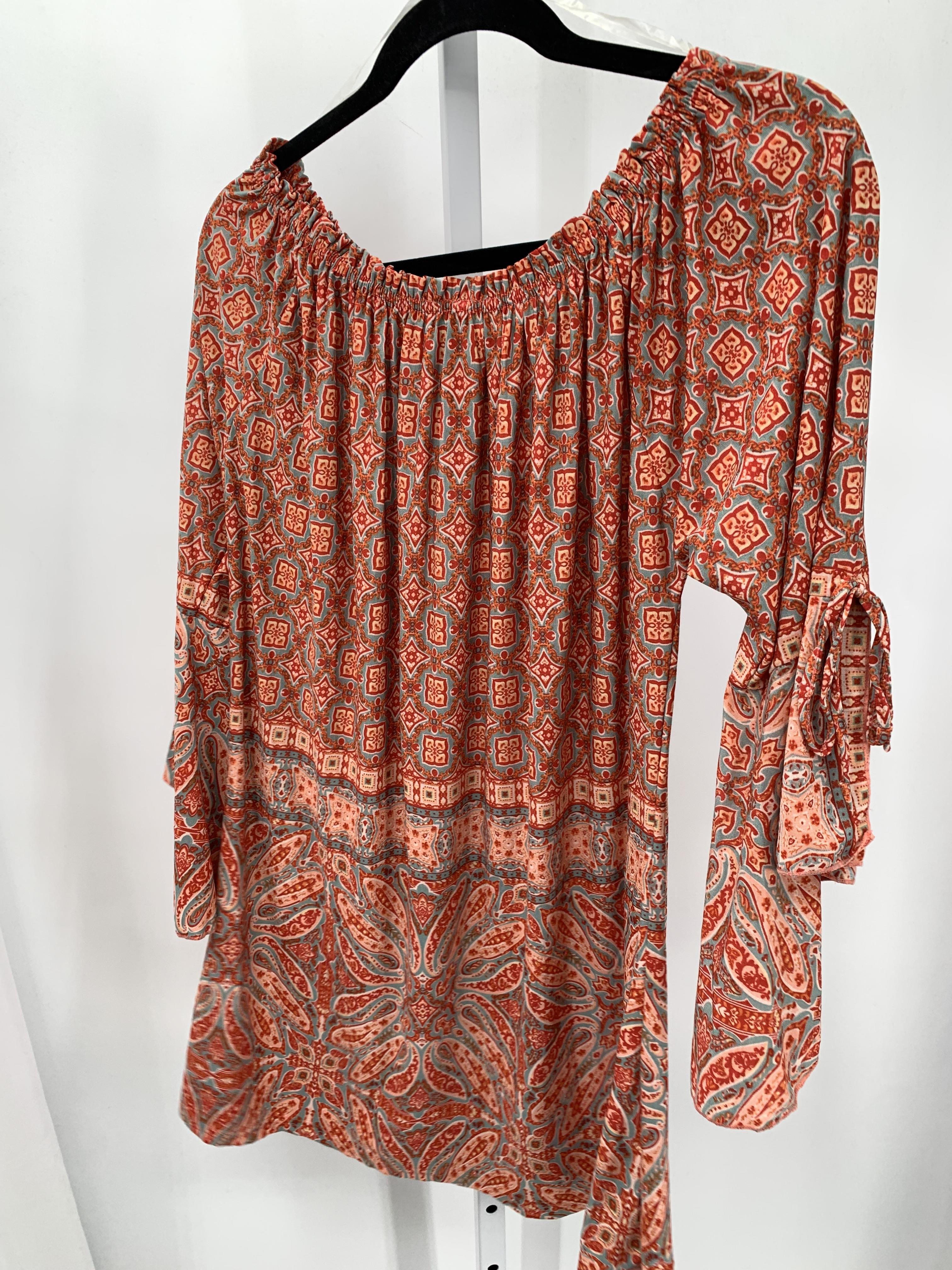 Size Large Misses 3/4 Sleeve Shirt
