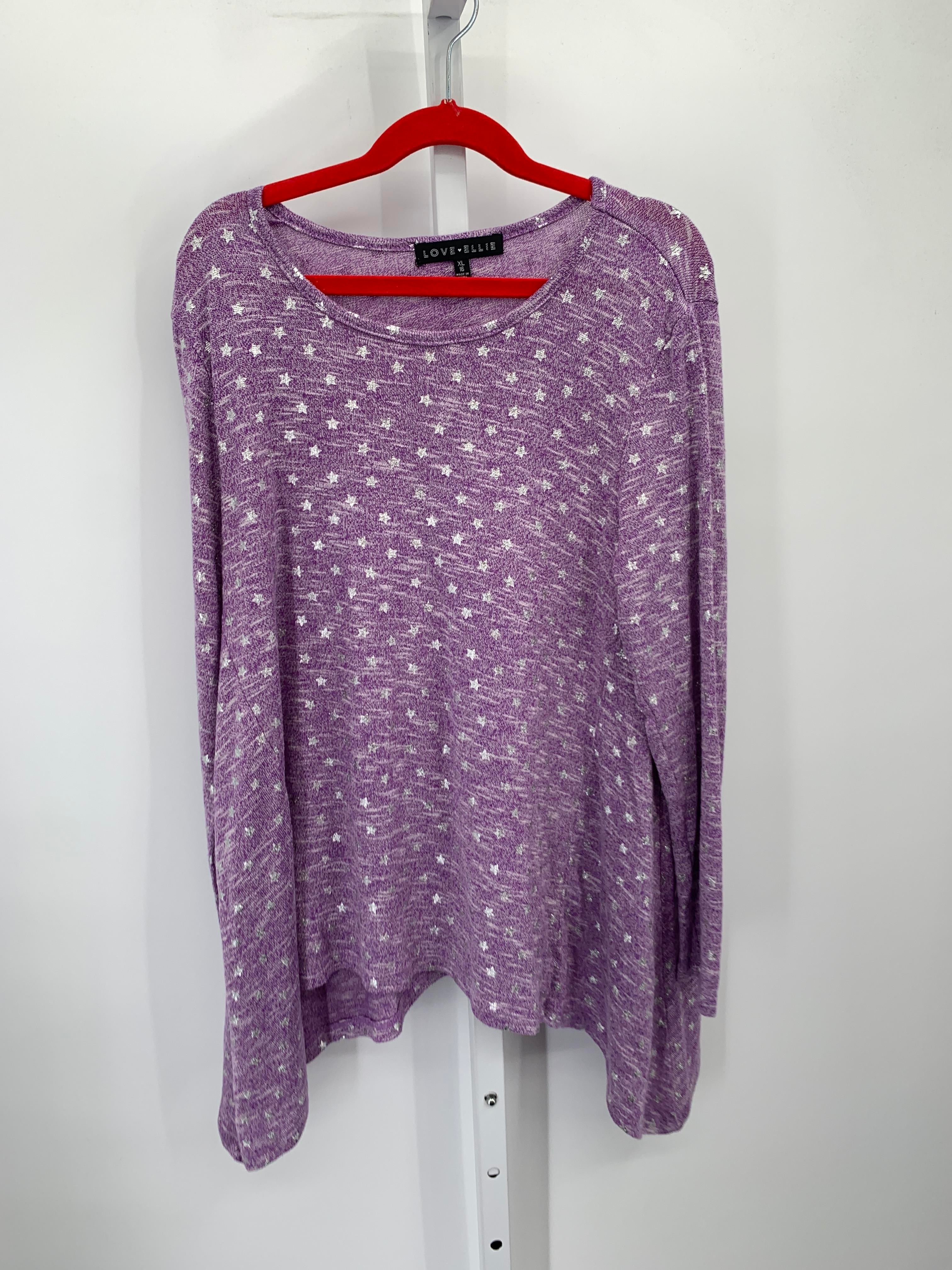 Size 16 Girls Long Sleeve Shirt