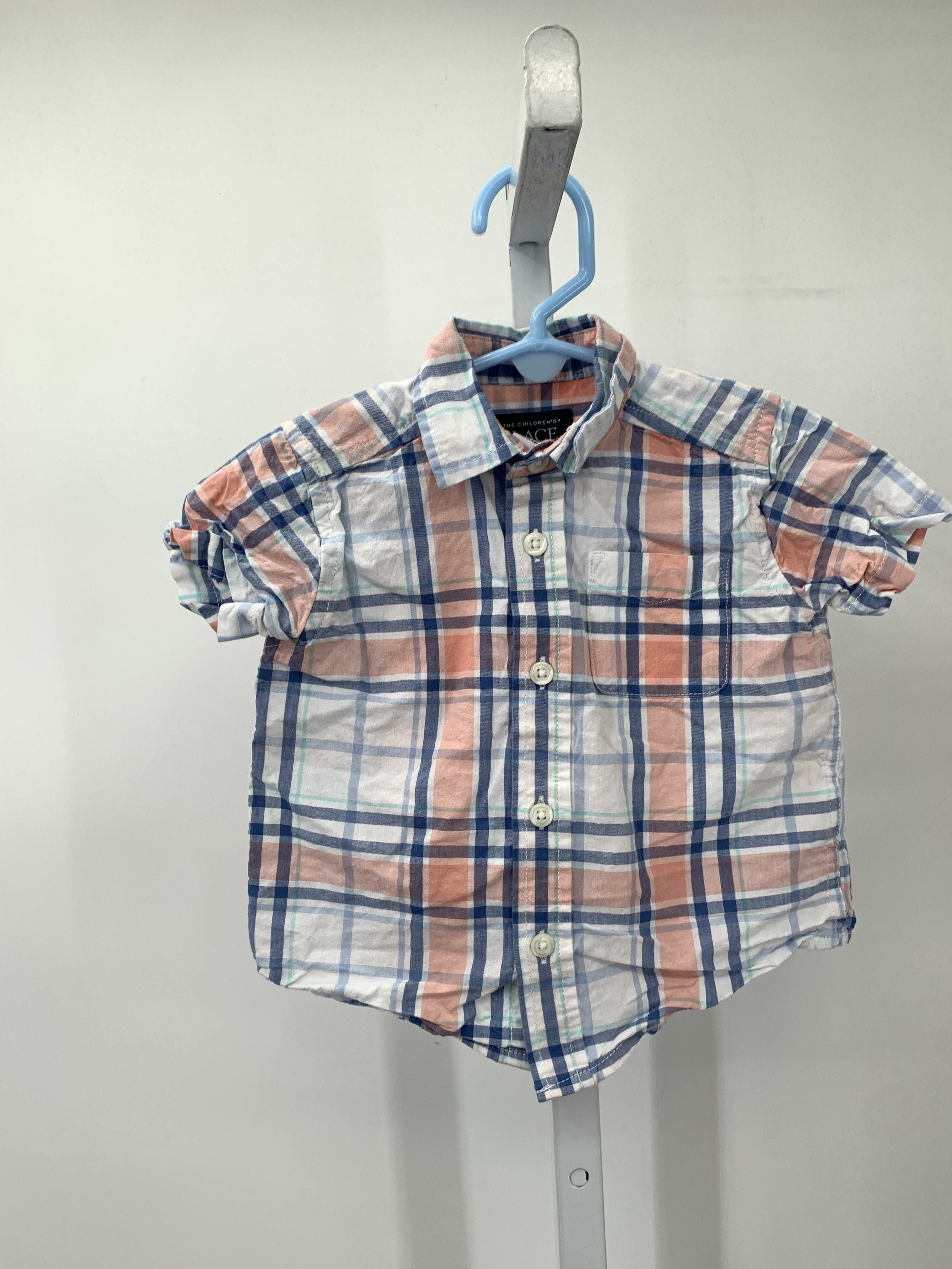 BLUE PINK PLAID