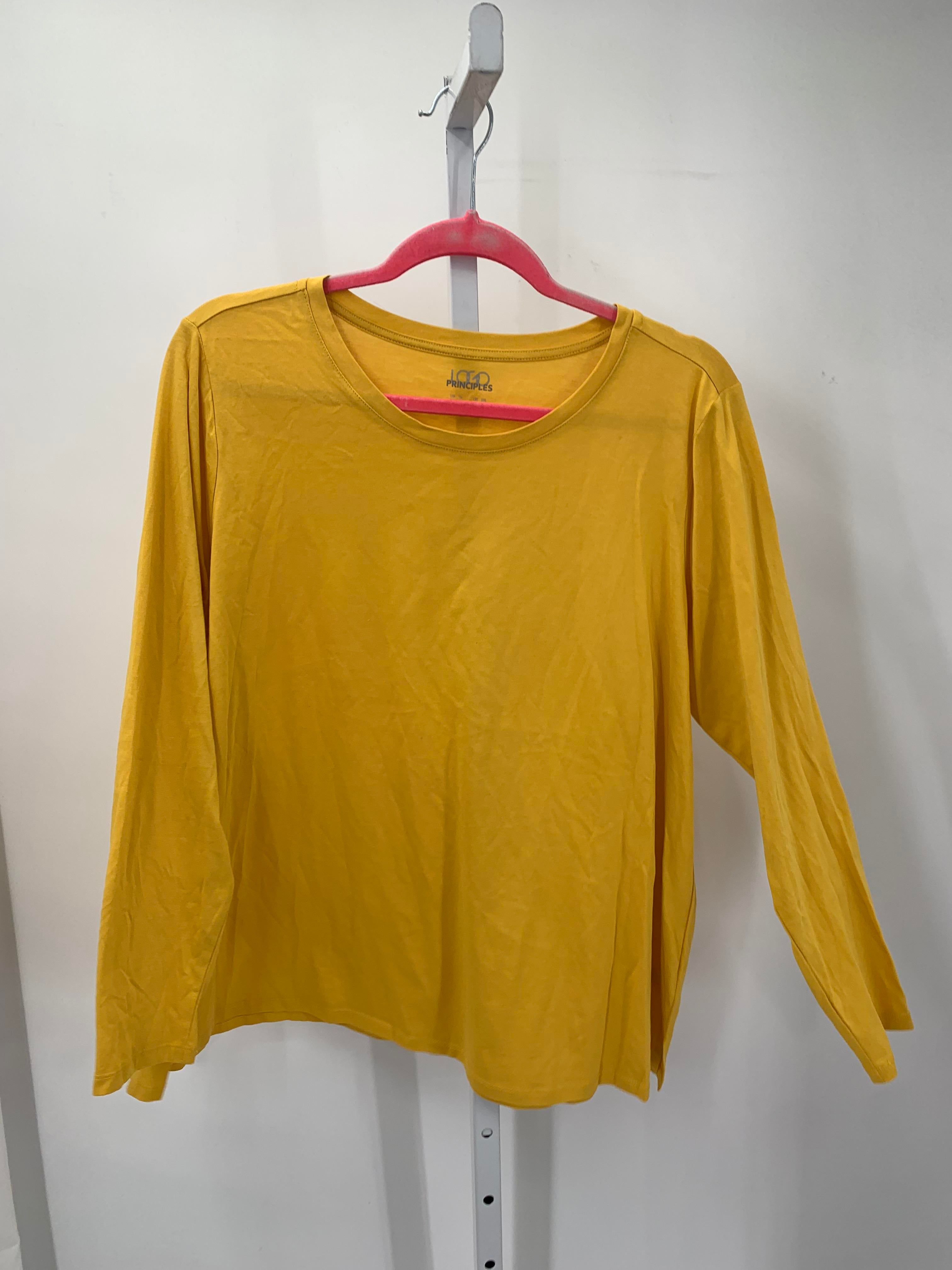 LOGO Size 1X Womens Long Sleeve Shirt