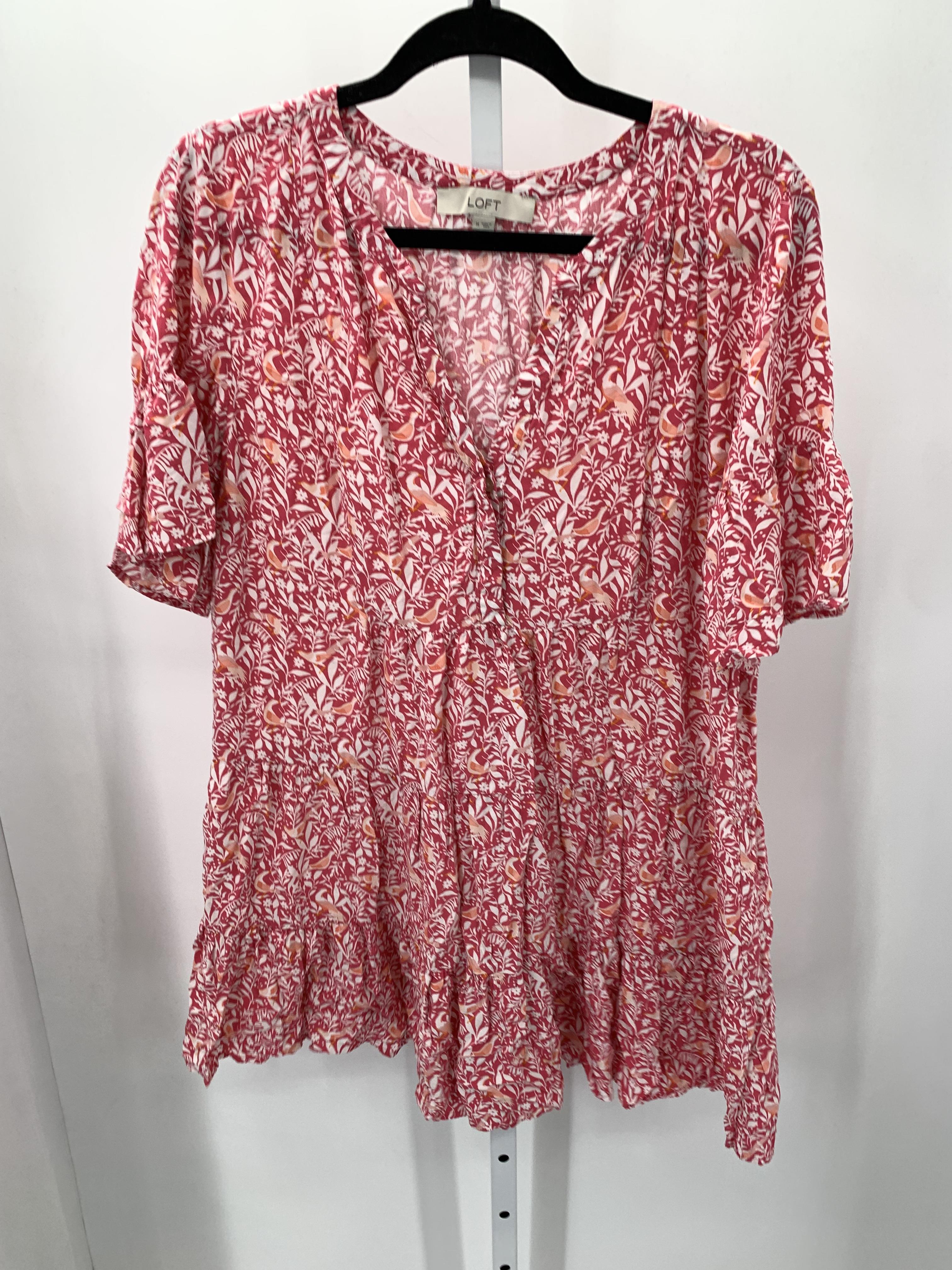 Loft Size Medium Misses Short Sleeve Dress
