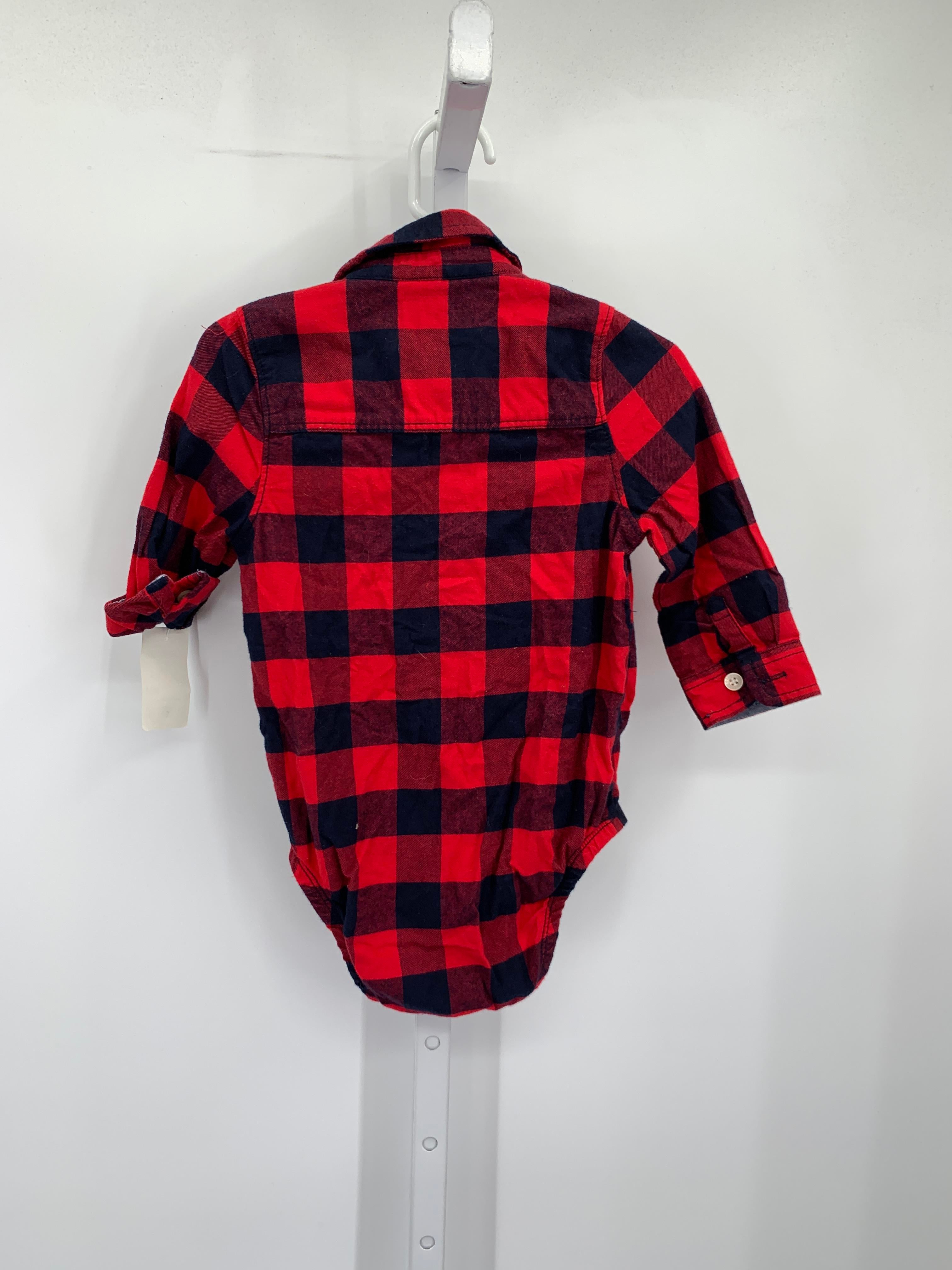 NEW NAVY CHECKERED BUTTON DOWN