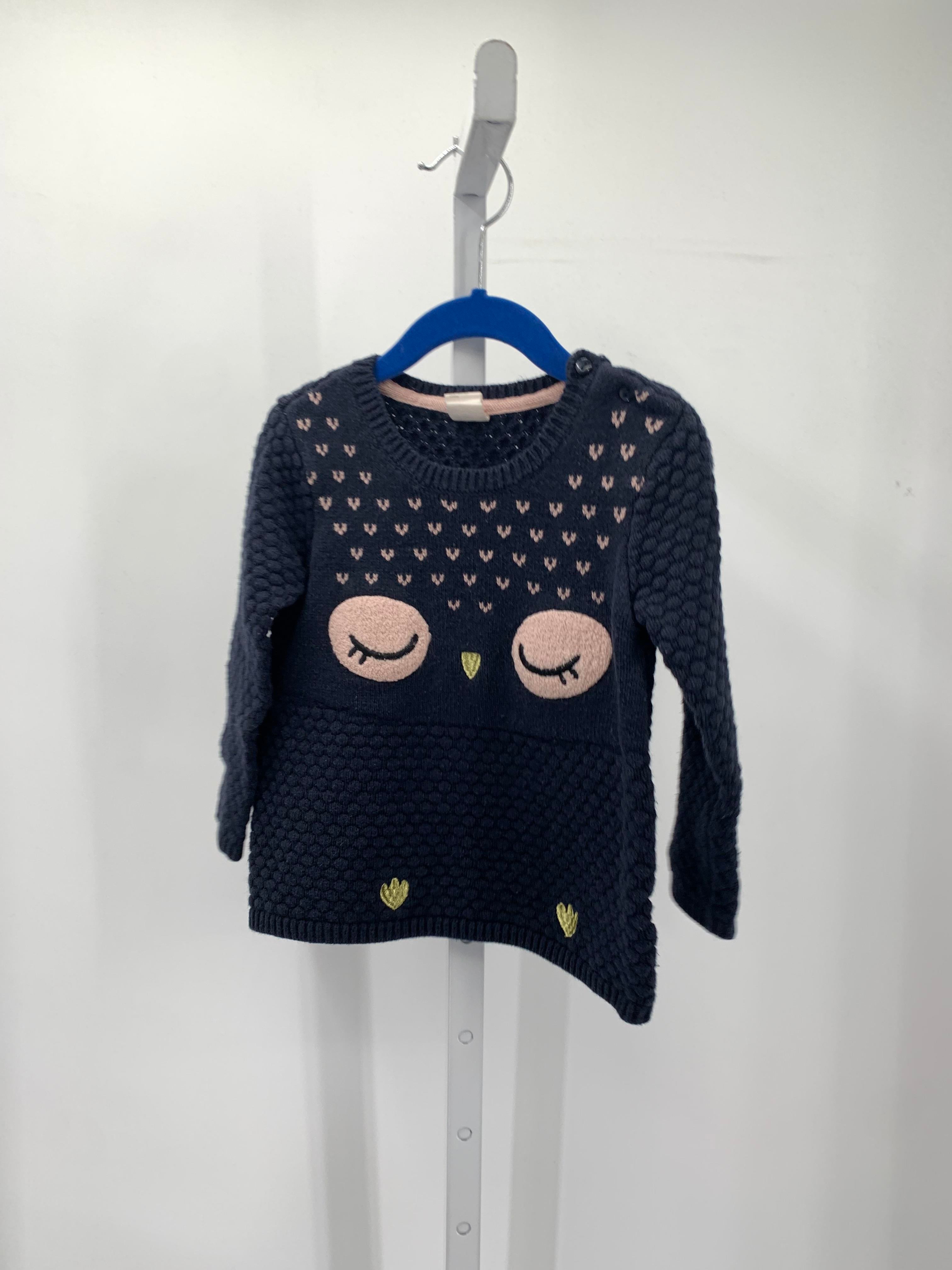 H&M Size 2-3 Girls Long Sleeve Sweater