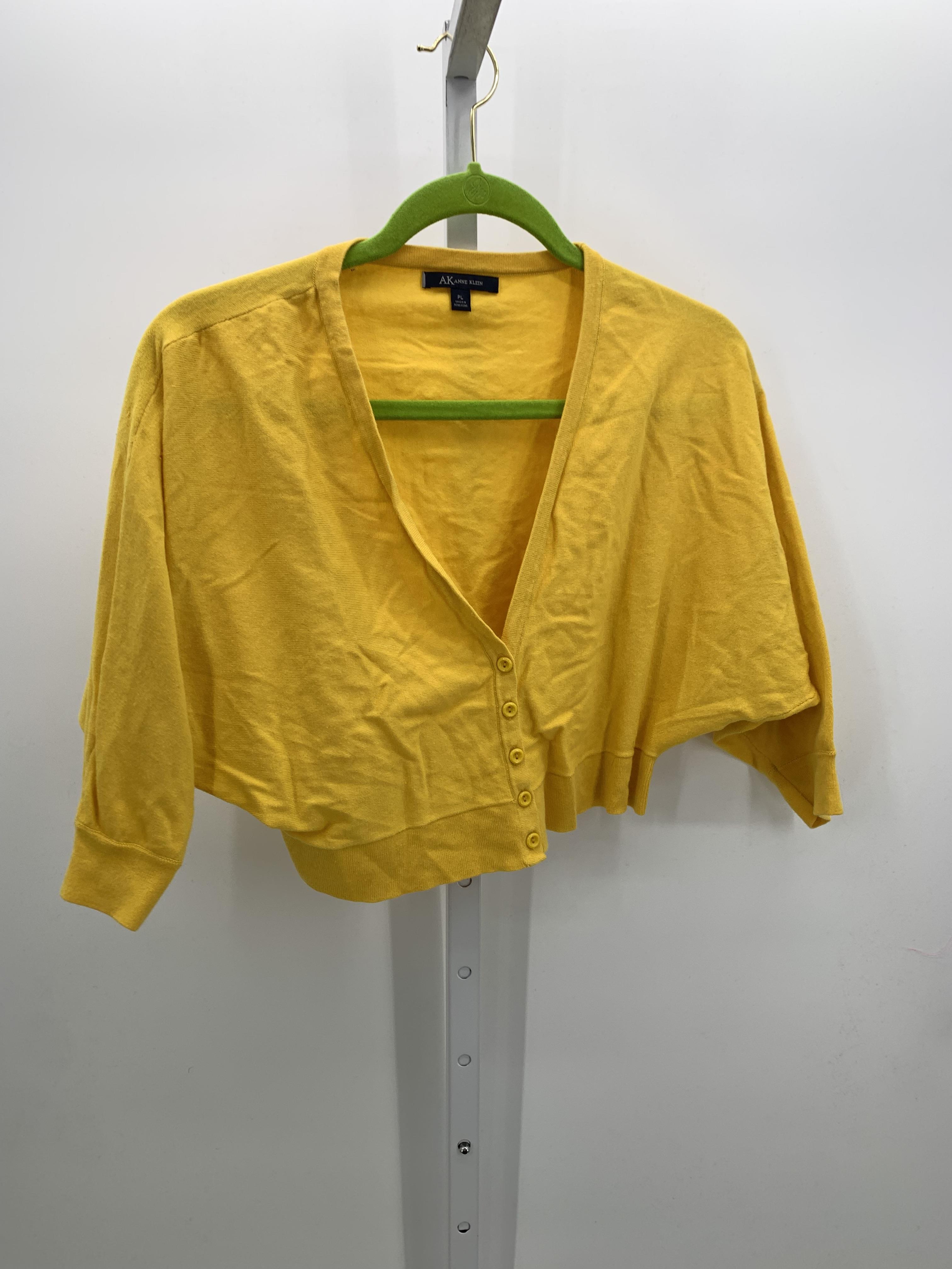 Anne Klein Size Large Petite Petite Short Slv Sweater