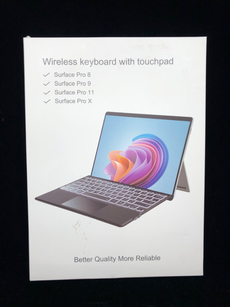 NIP WIRELESS KEYBOARD W/TOUCHPAD FOR SURFACE