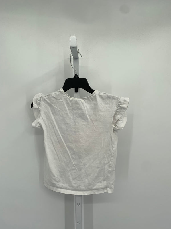 Zara Size 4-5 Girls Short Sleeve Shirt