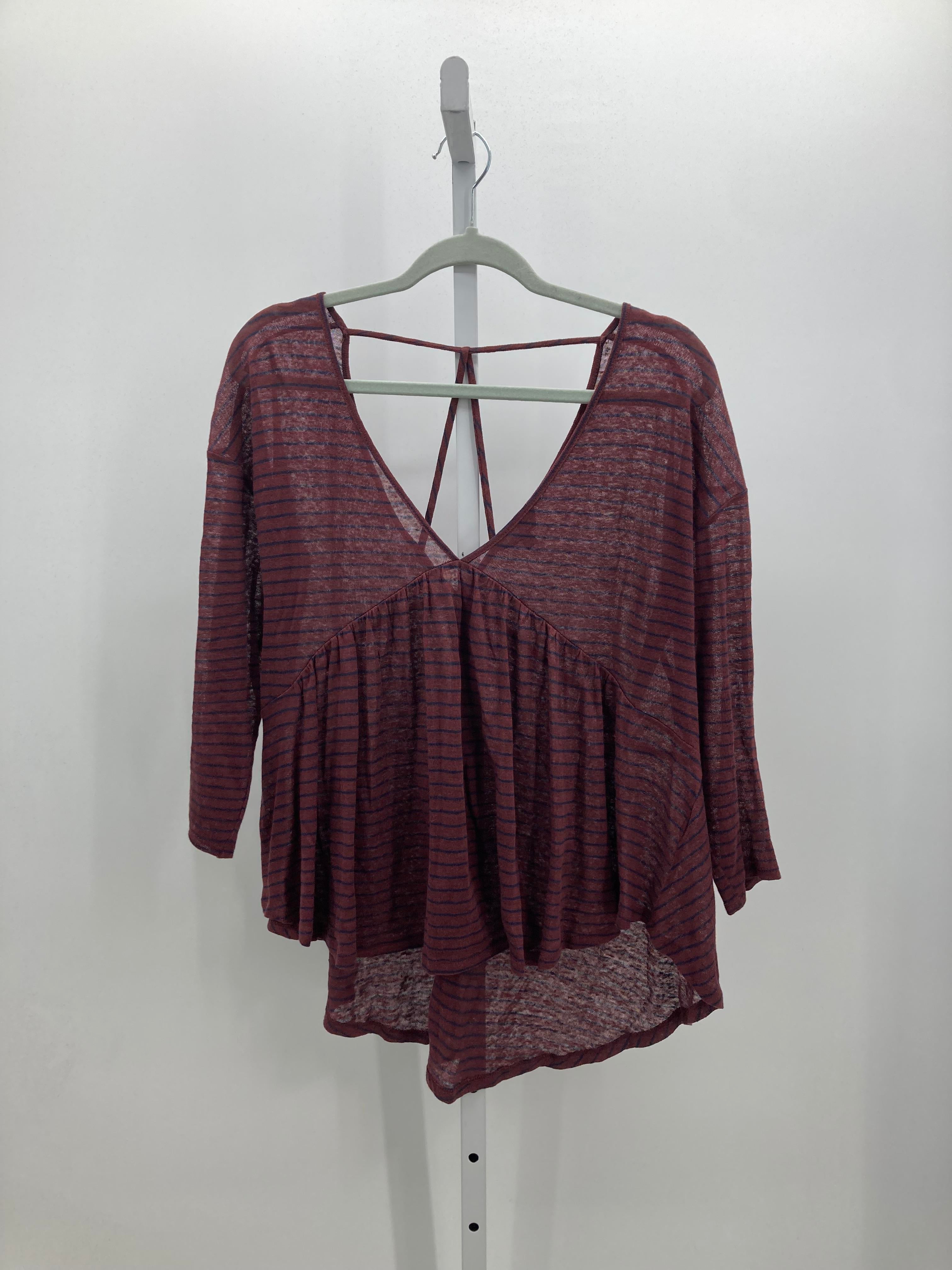 Lucky Brand Size Medium Misses 3/4 Sleeve Sweater