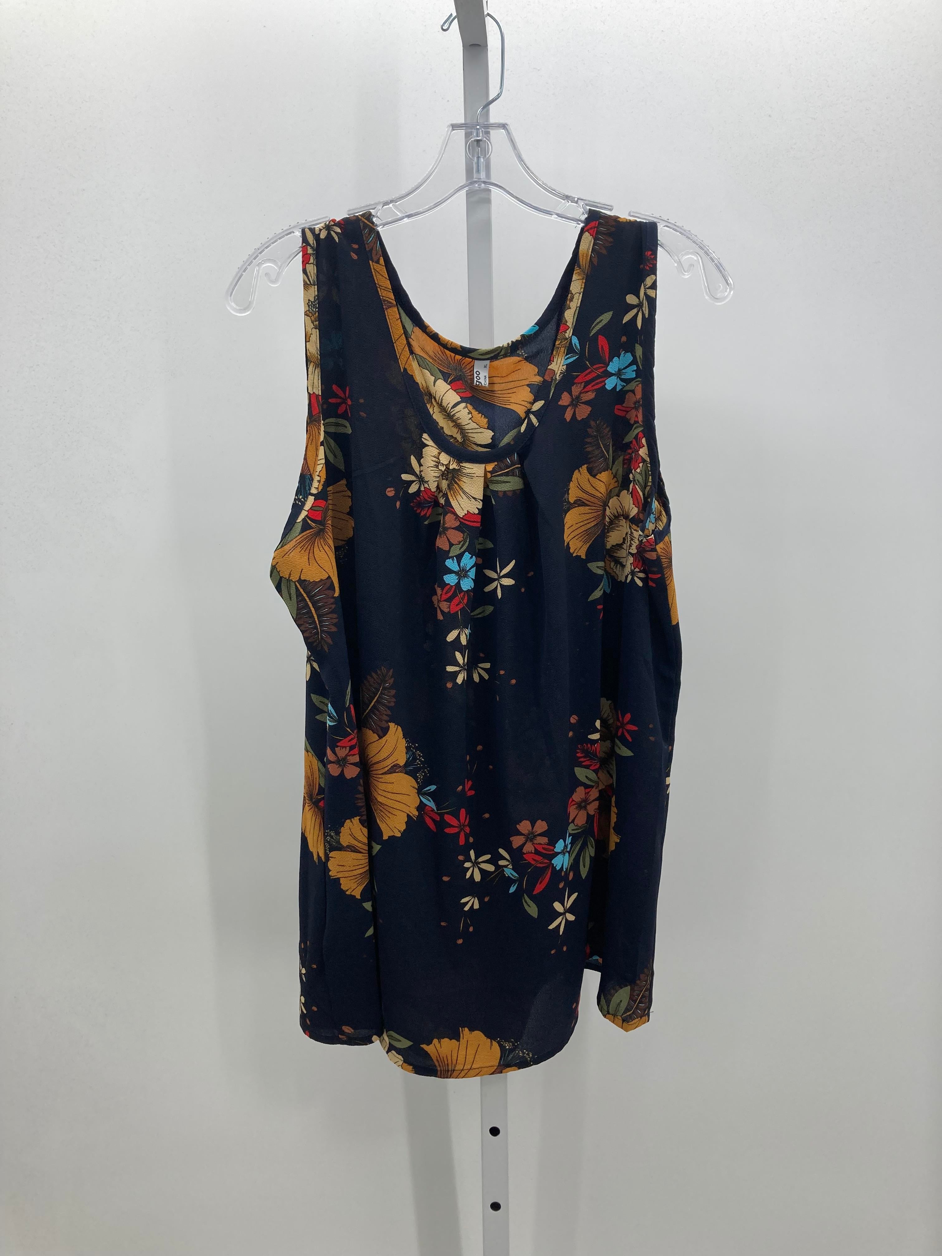 Size Extra Large Misses Sleeveless Shirt