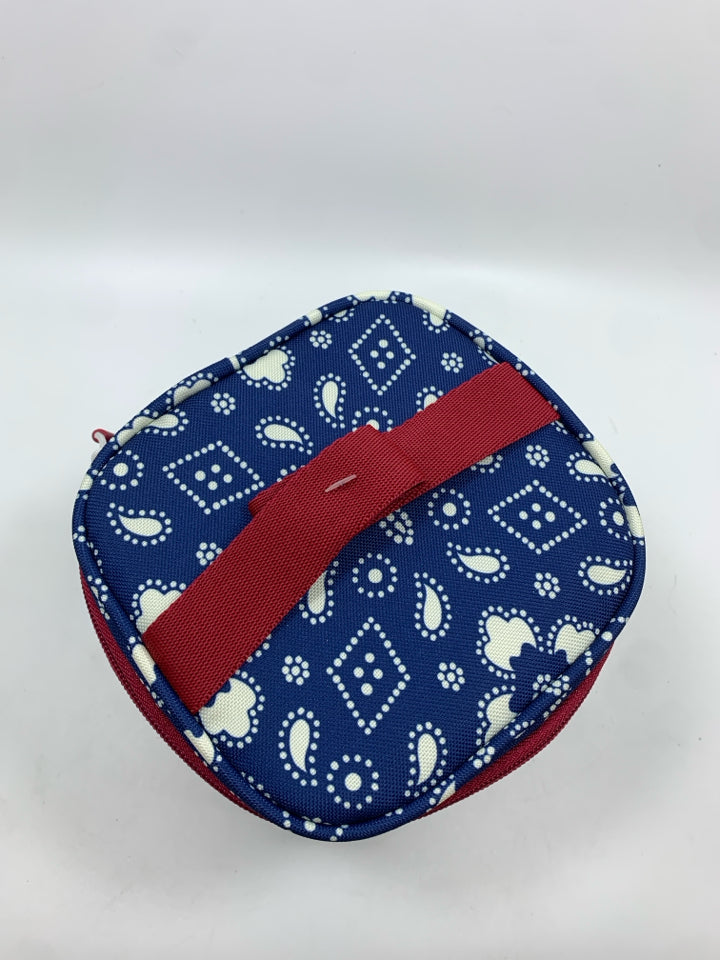 SM BLUE INSULATED BAG.