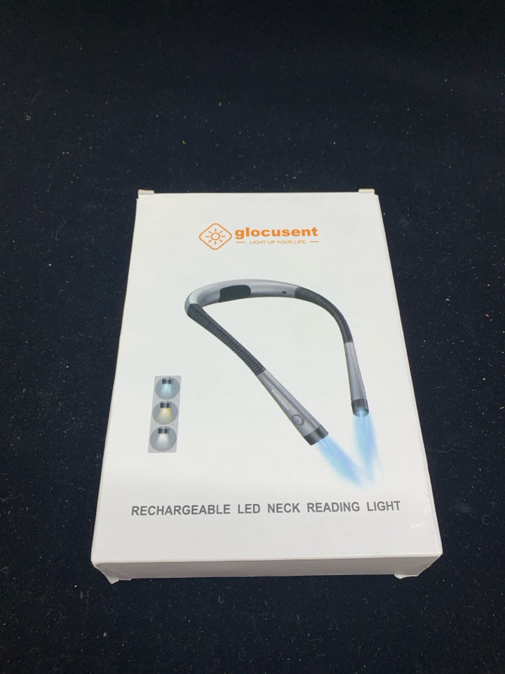 NIB GLOCUSENT NECK READING LIGHT.