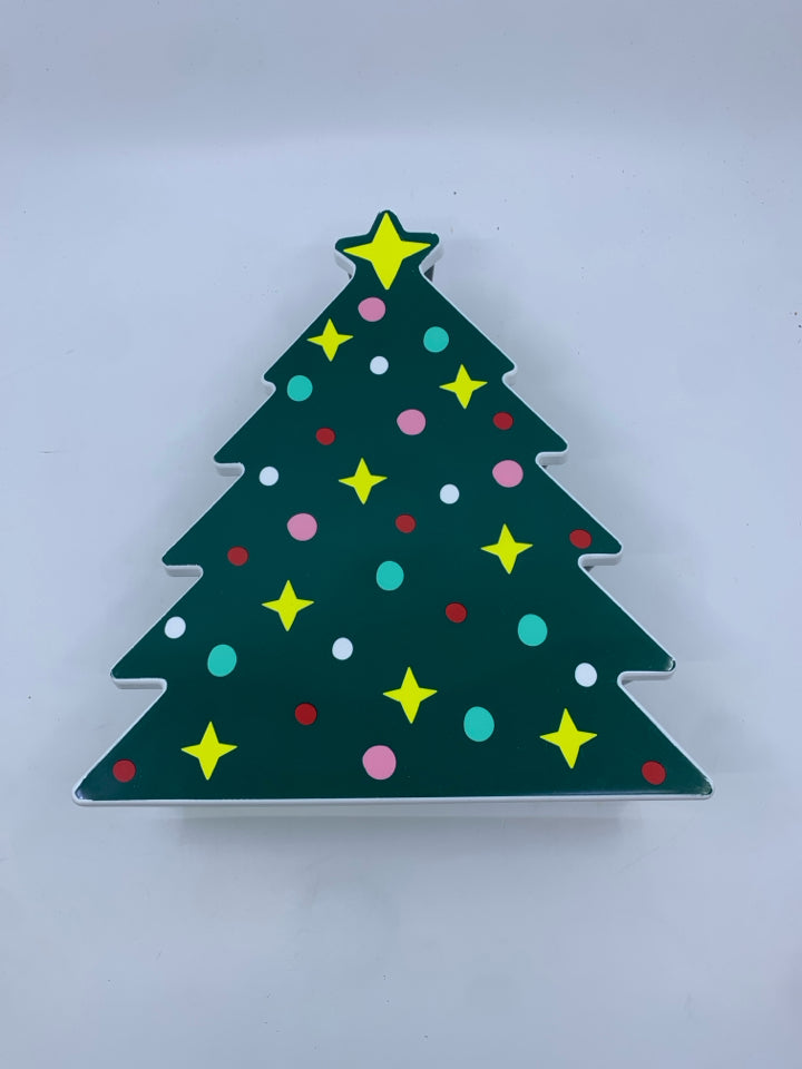 MELAMINE CHRISTMAS TREE CONTAINER.