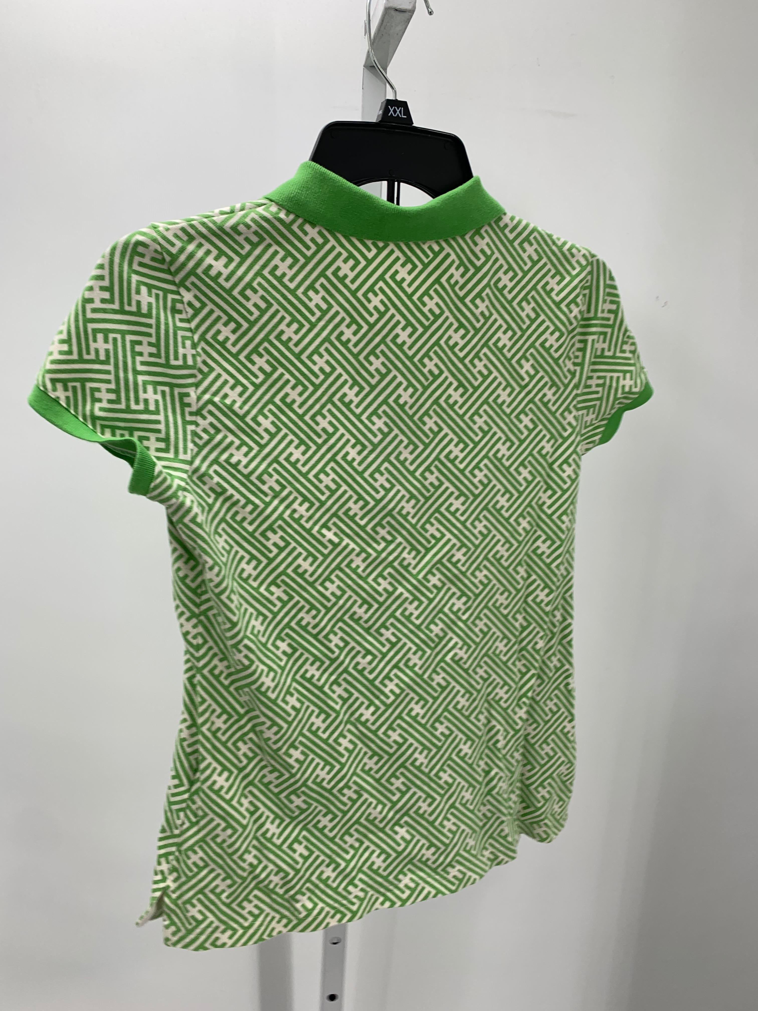 Talbots Size Small Misses Short Sleeve Shirt