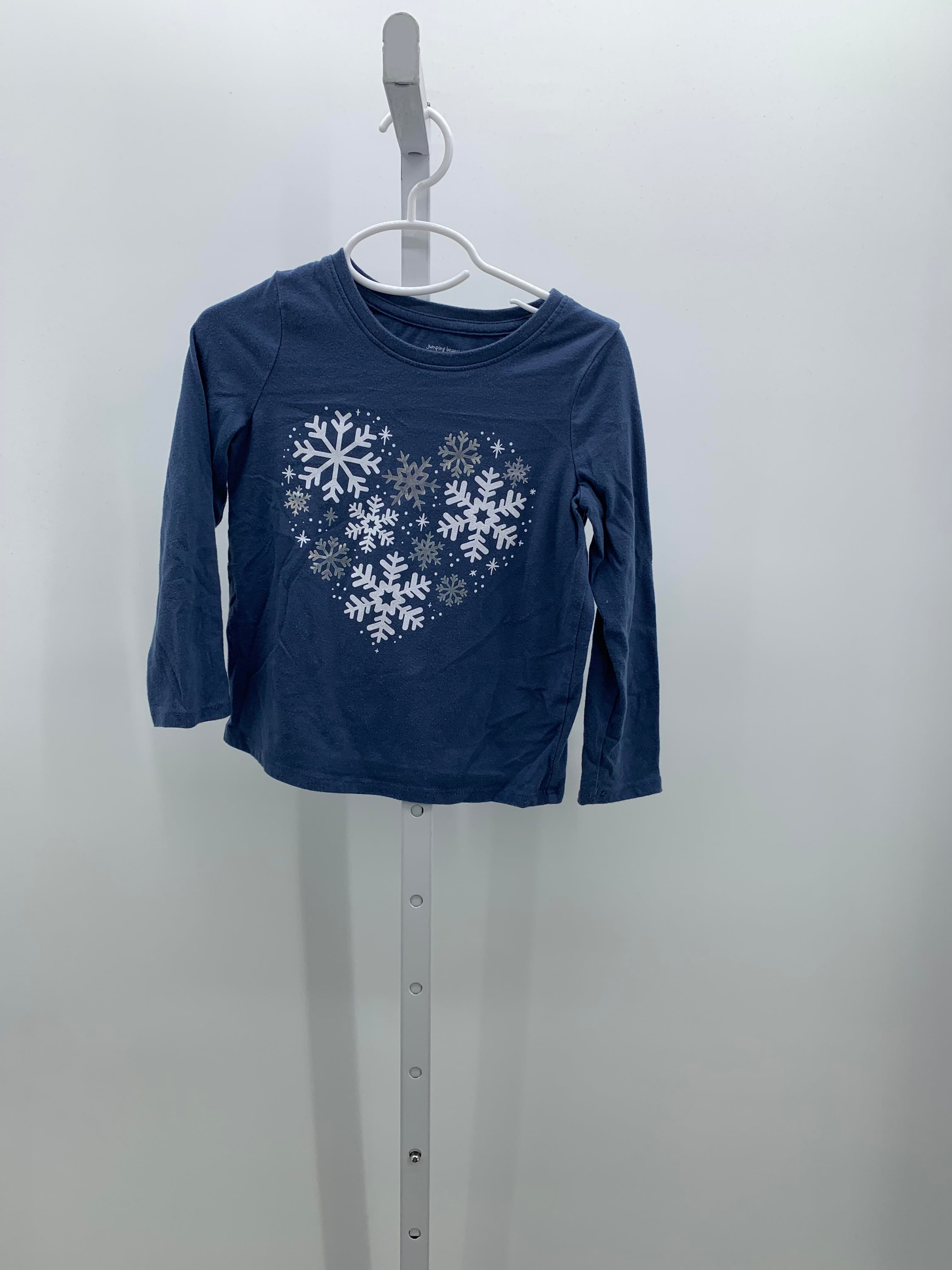 Jumping Beans Size 4T Girls Long Sleeve Shirt