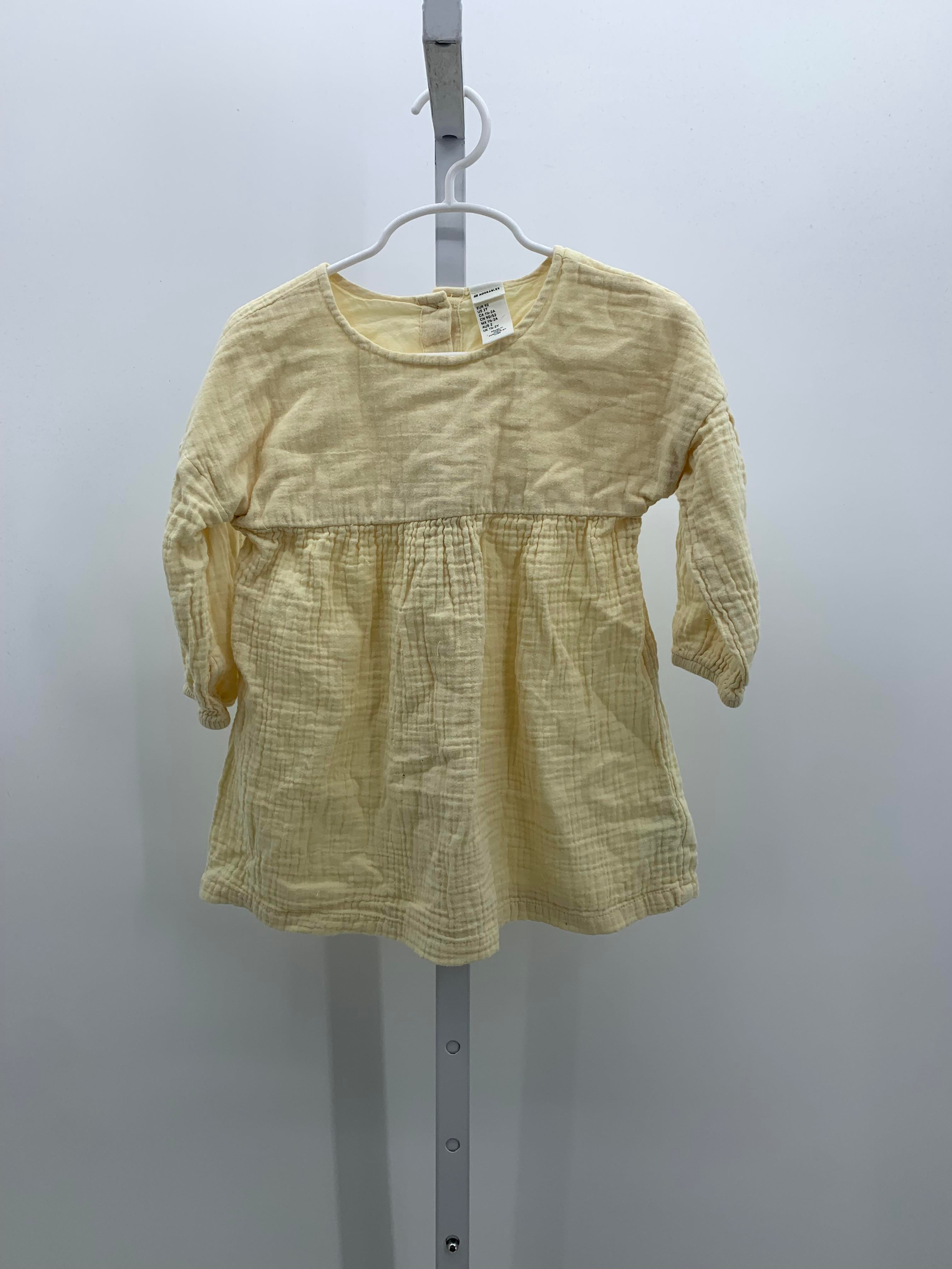 H&M Size 2T Girls Long Sleeve Dress