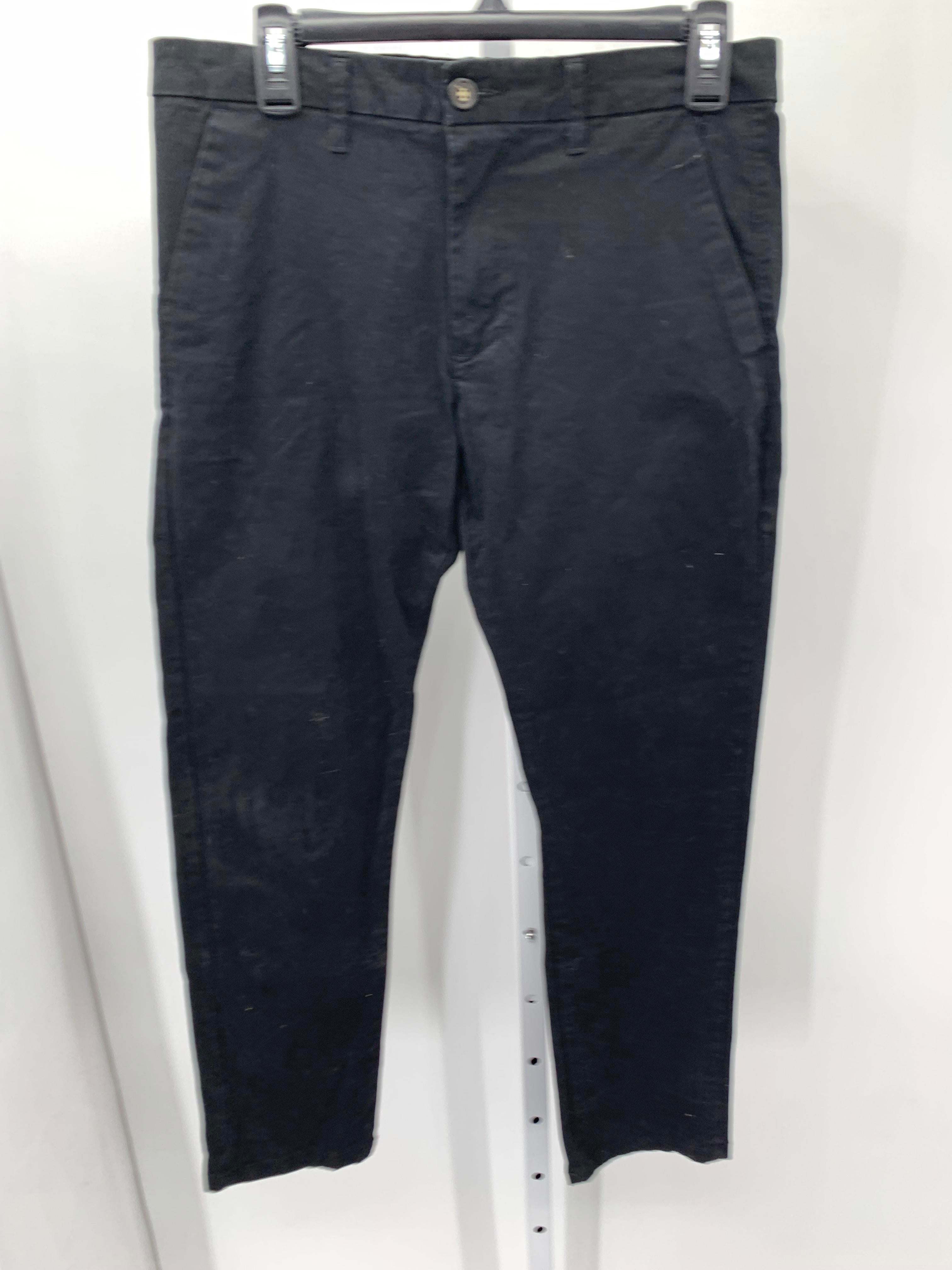 FLAT FRONT PANTS.