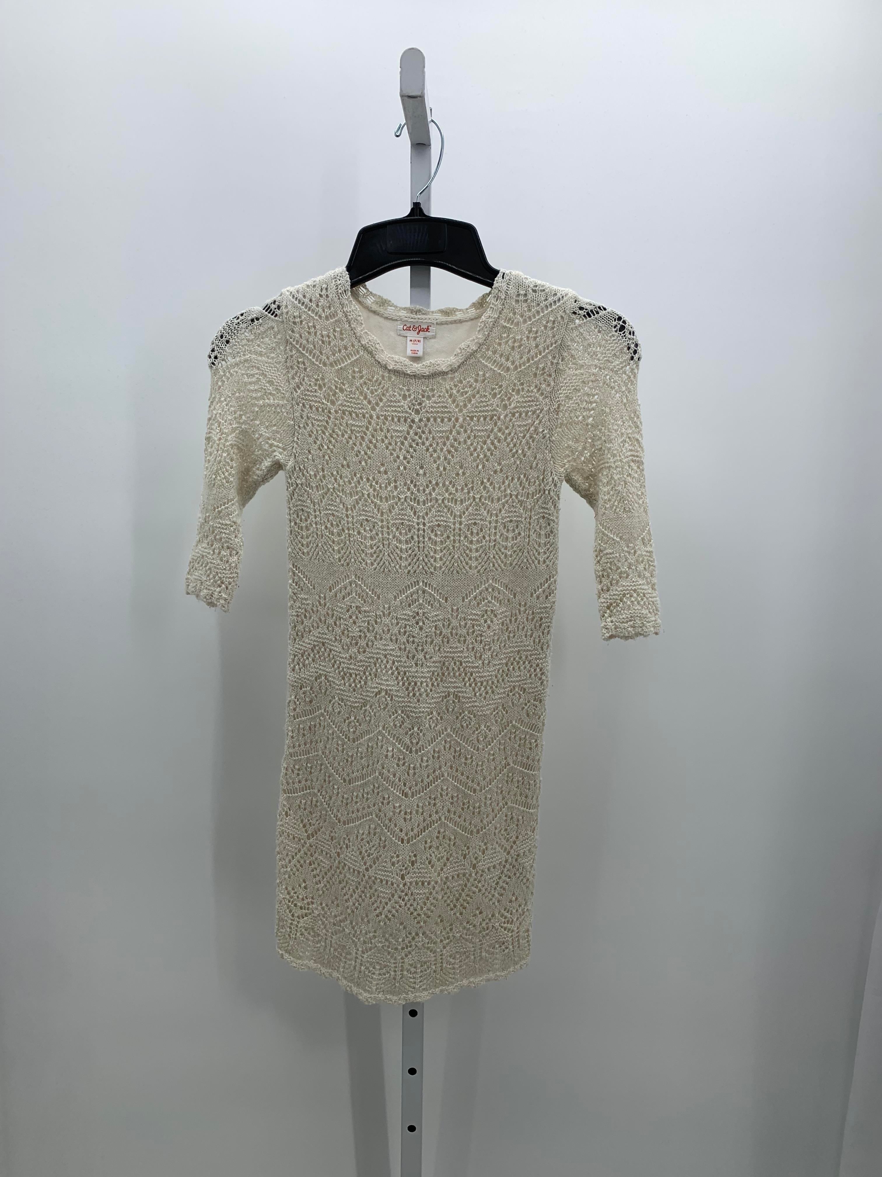 Cat & Jack Size 7-8 Girls Long Sleeve Dress