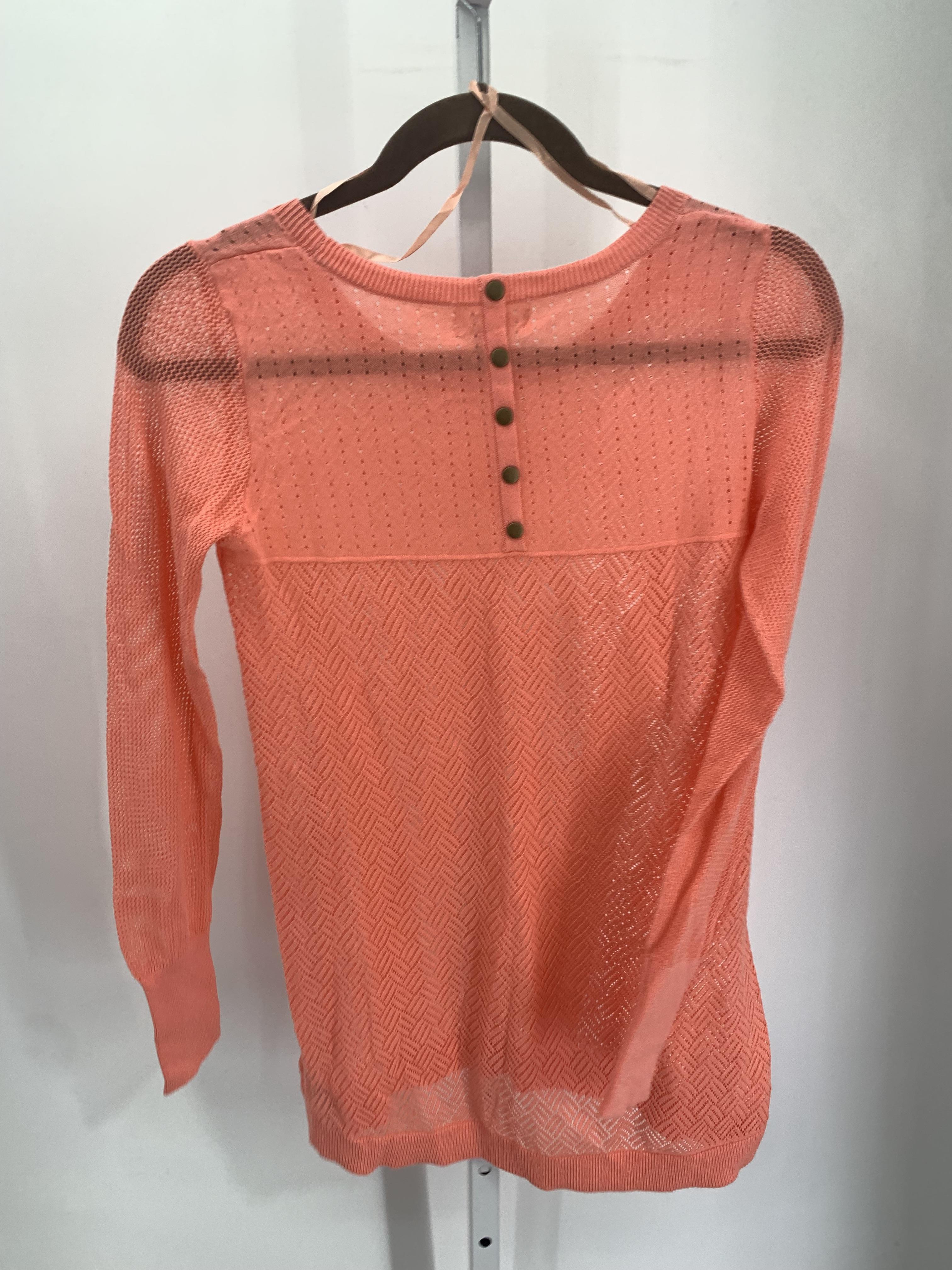 Shrinking Violet Size Small Misses Long Slv Sweater