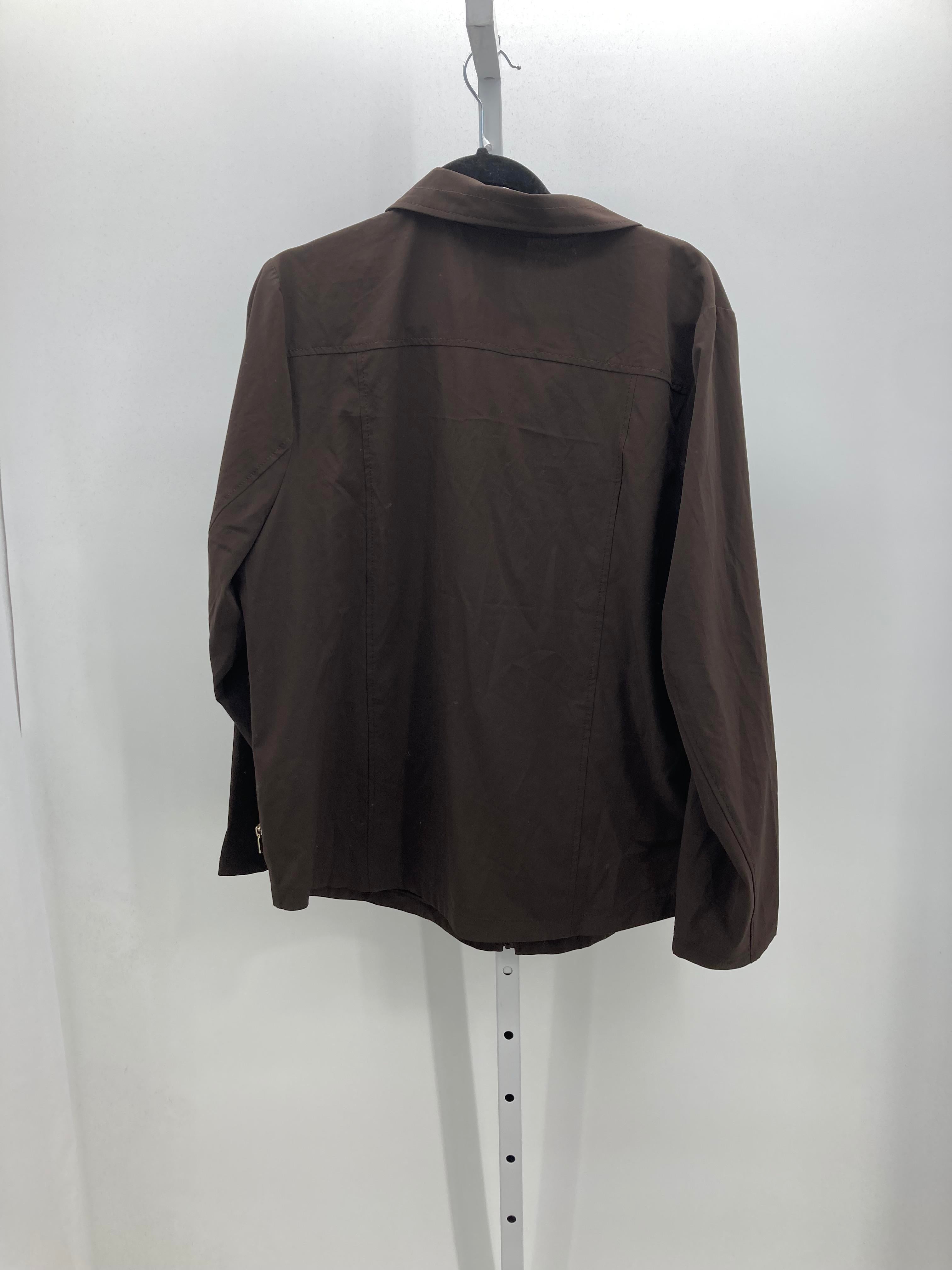 Chico's Size Extra Large Misses Lightweight Jacket