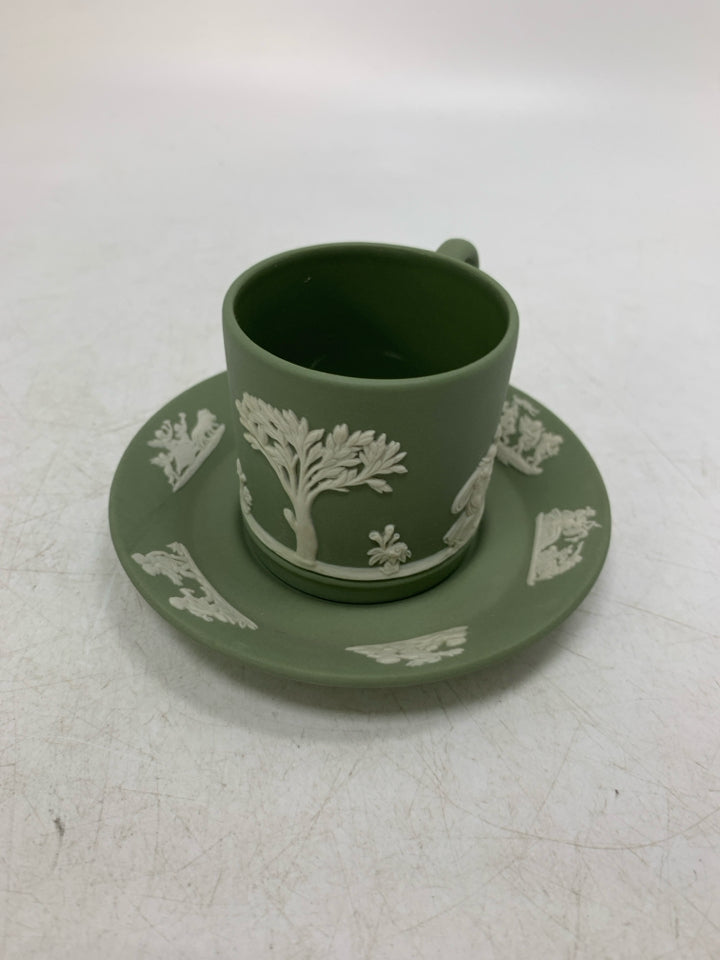 VTG JASPERWARE ESPRESSO CUP/SAUCER.