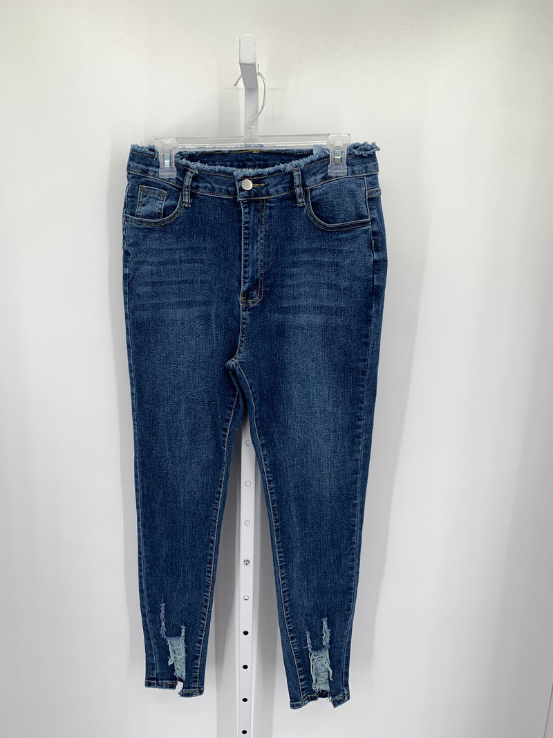 Size Extra Large Misses Jeans