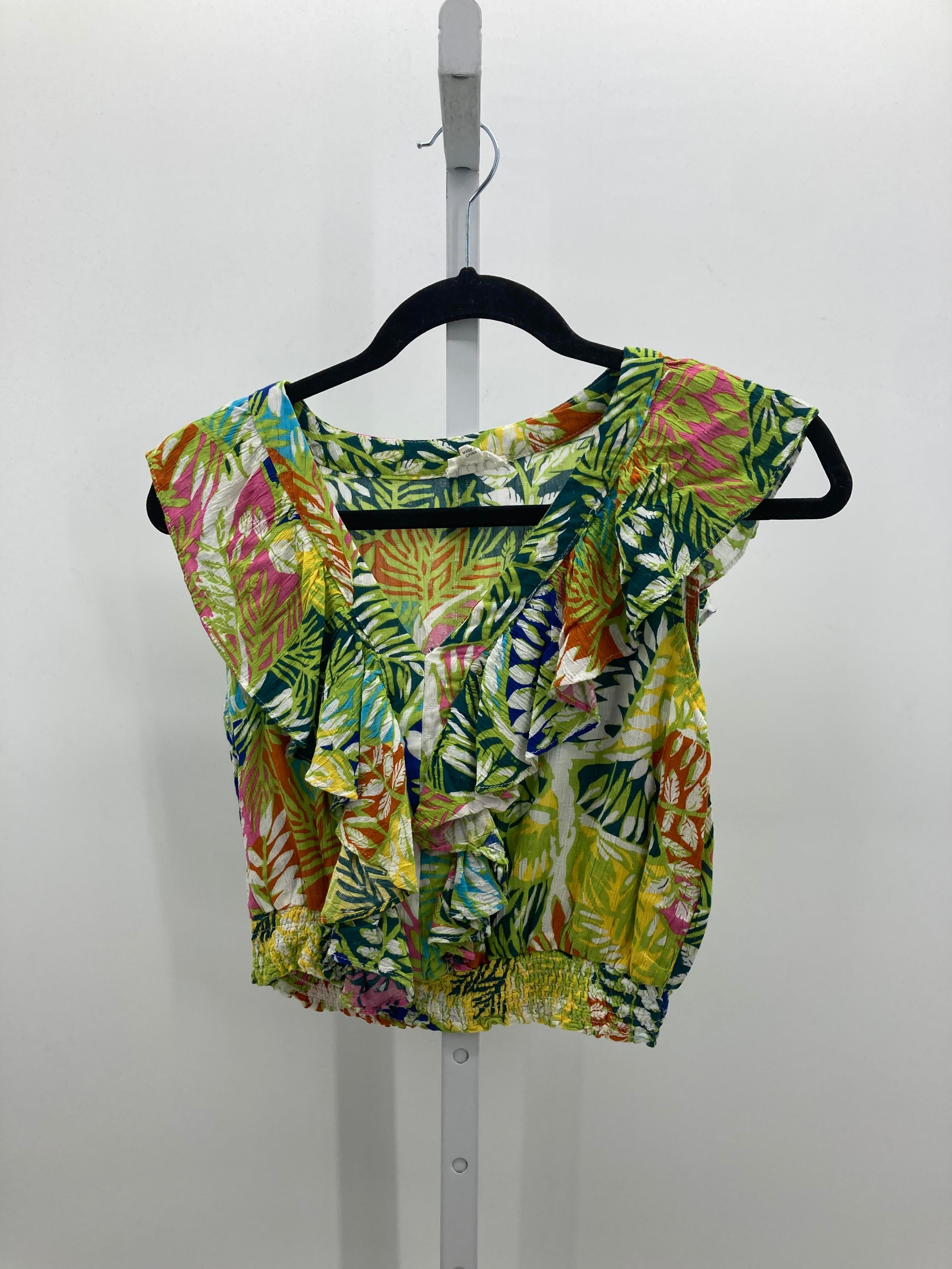 Nicole Miller Size X Small Misses Sleeveless Shirt
