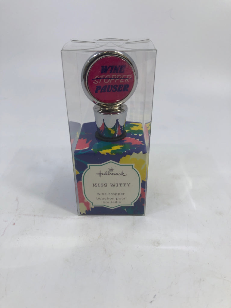 NIP WINE STOPPER MISS WITTY.