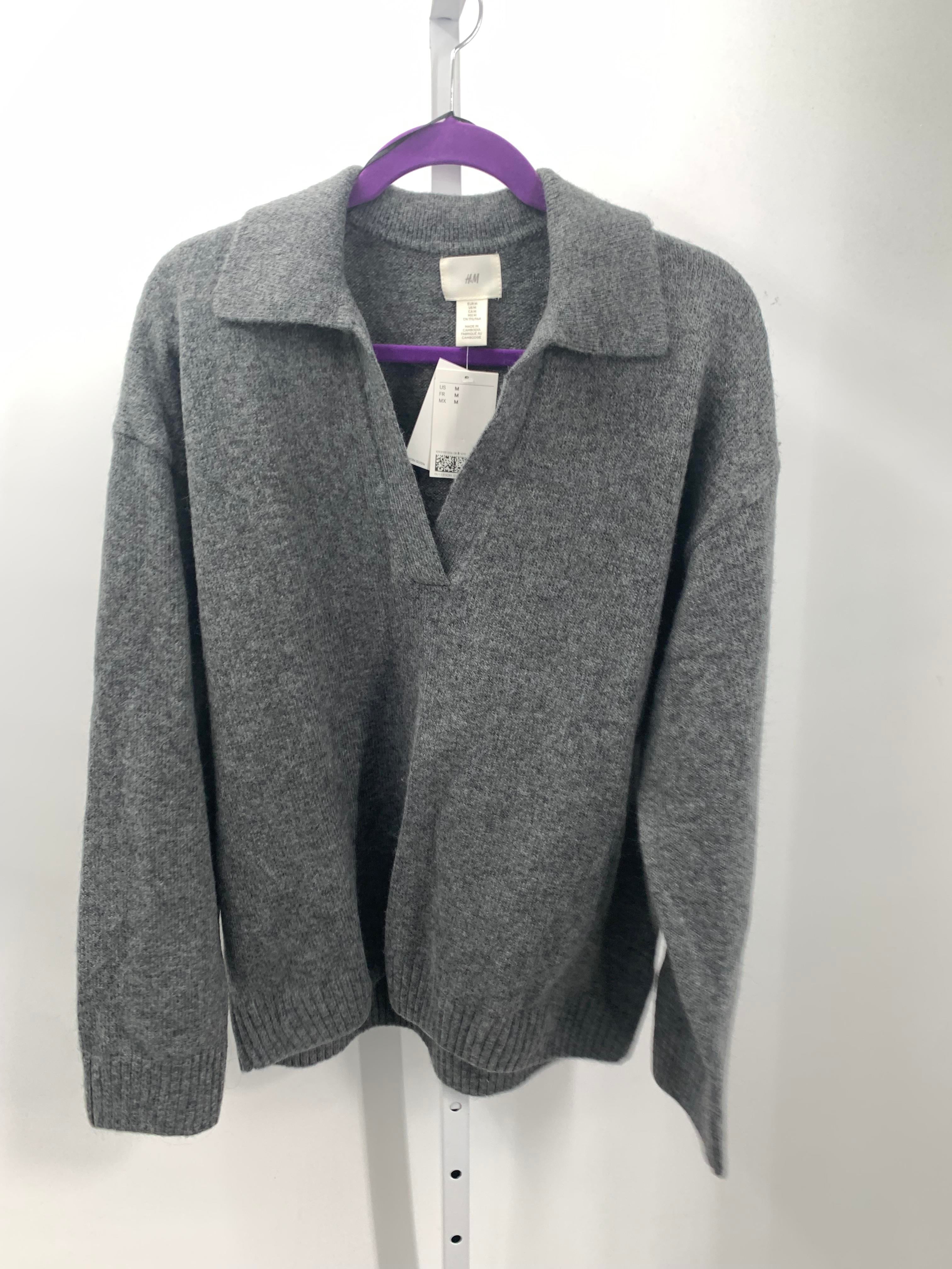 H&M Size Medium Misses Long Slv Sweater