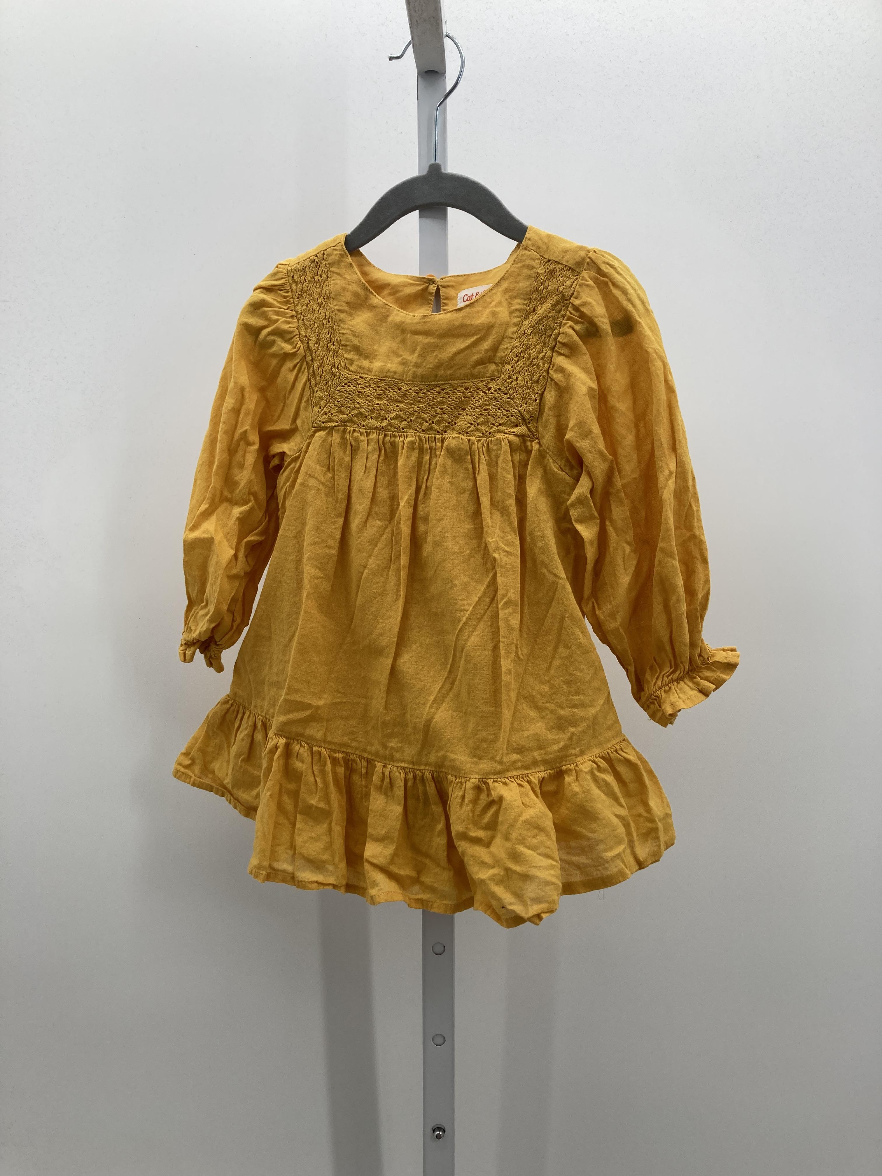 Cat & Jack Size 2T Girls Long Sleeve Dress