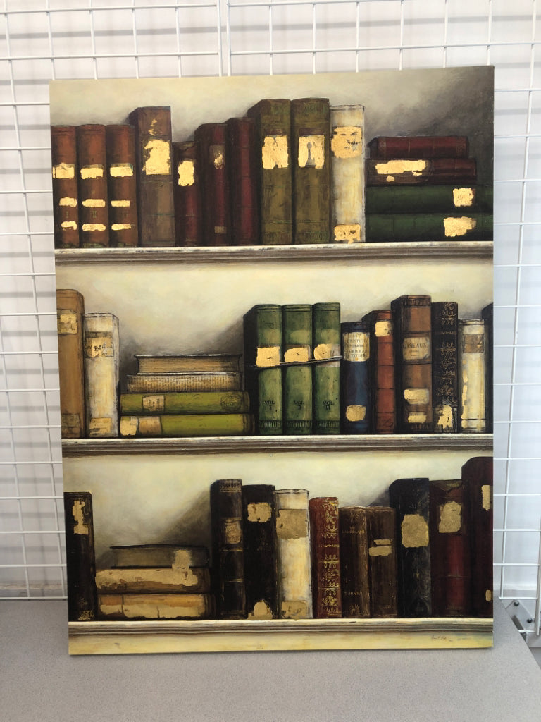 BOOKSHELF CANVAS.