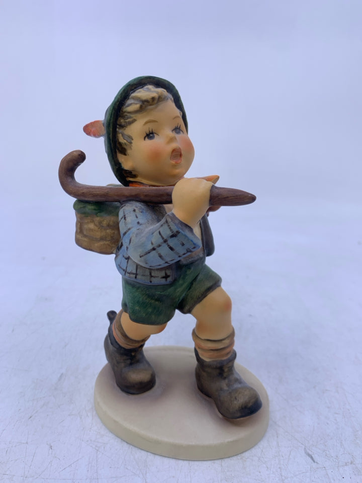 VTG HUMMEL THE RUN A WAY BOY HOLDING CANE #327 1972.