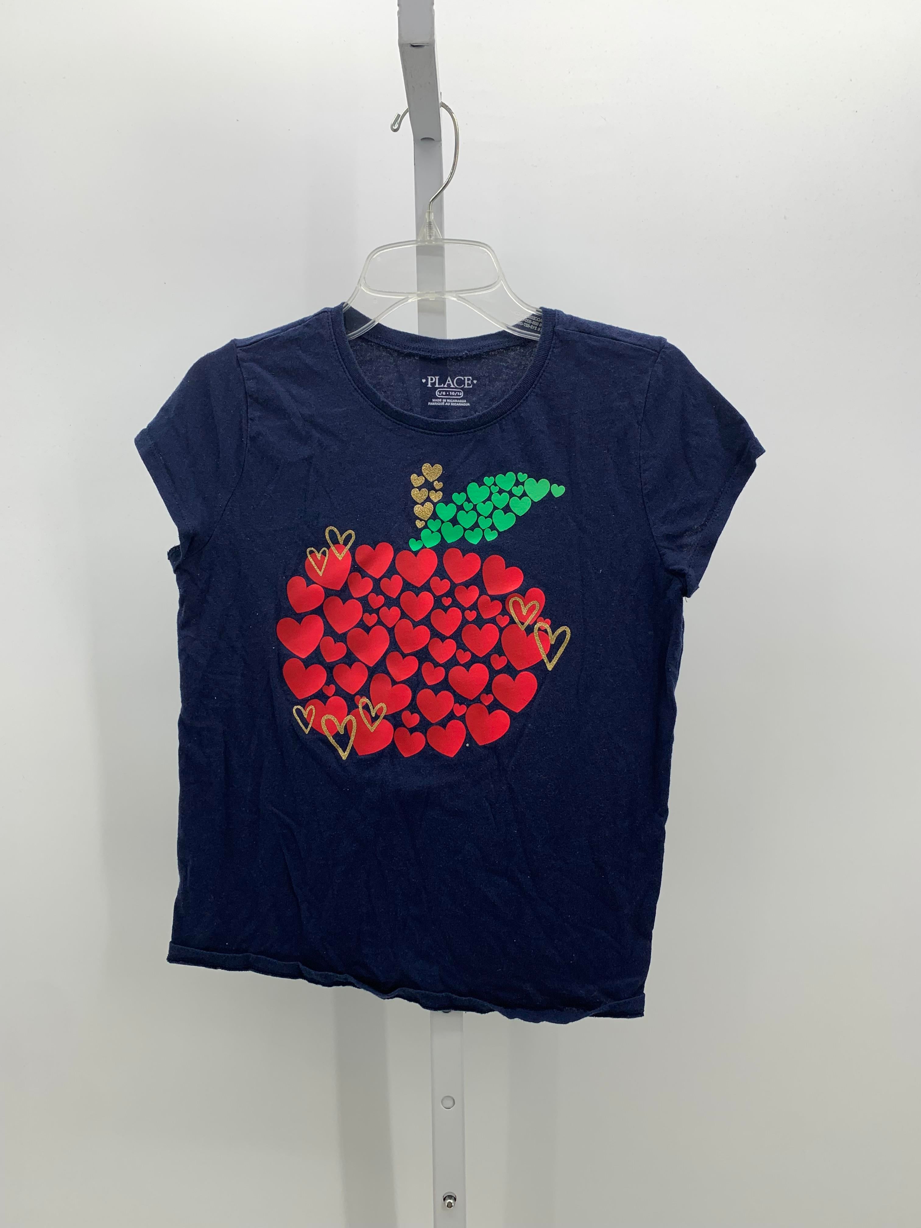 Children's Place Size 10-12 Girls Short Sleeve Shirt