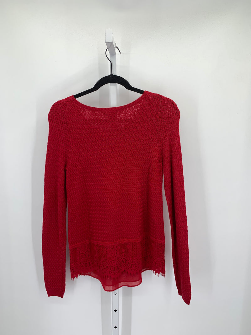 Lucky Brand Size Small Misses Long Slv Sweater