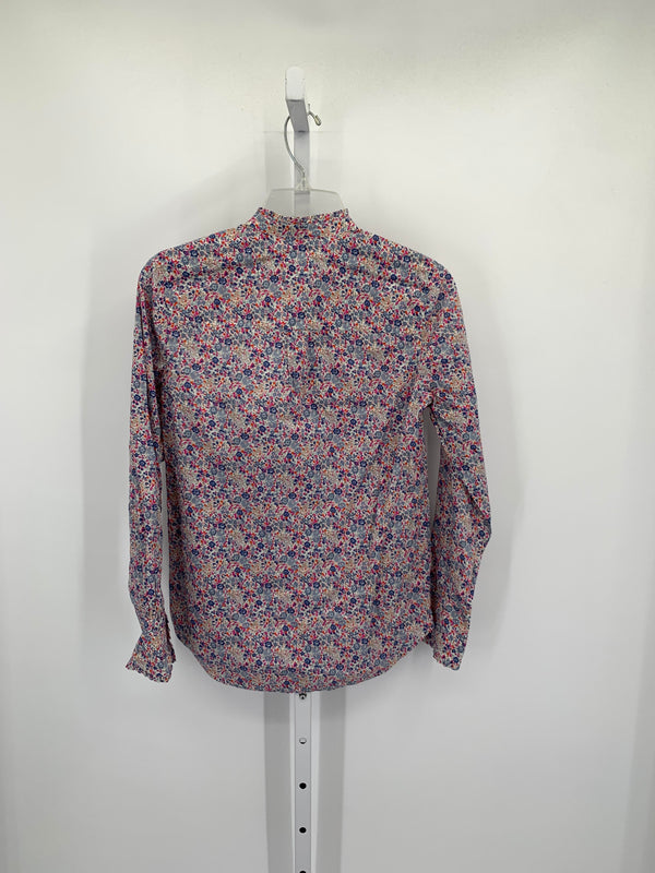 J. Crew Size 0 Misses Long Sleeve Shirt