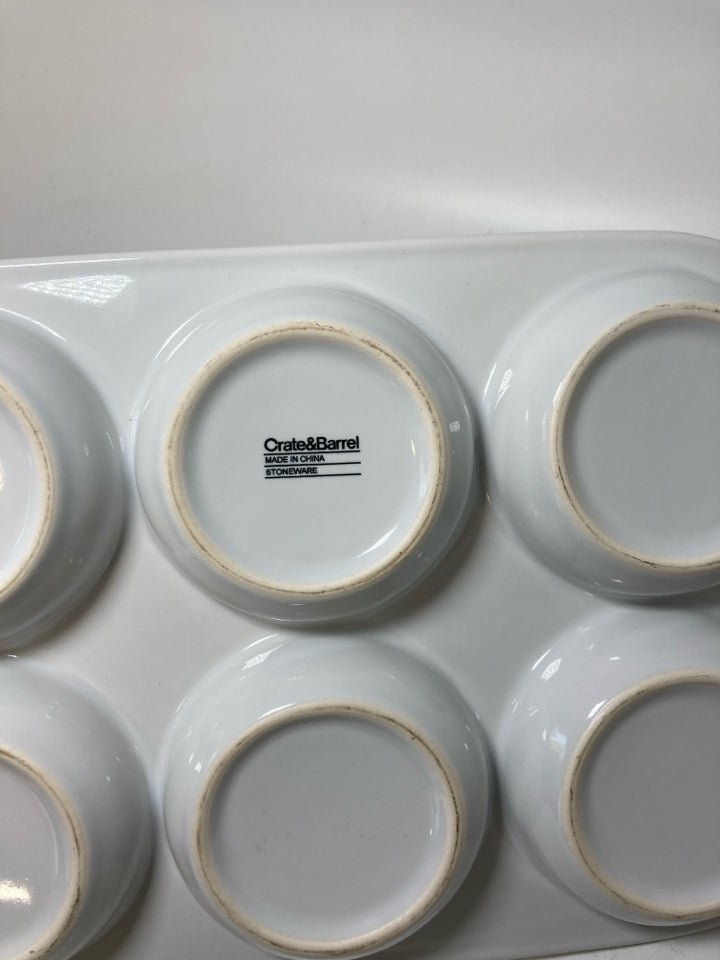 SHALLOW 6 SLOT EGG BITES BAKING PAN.