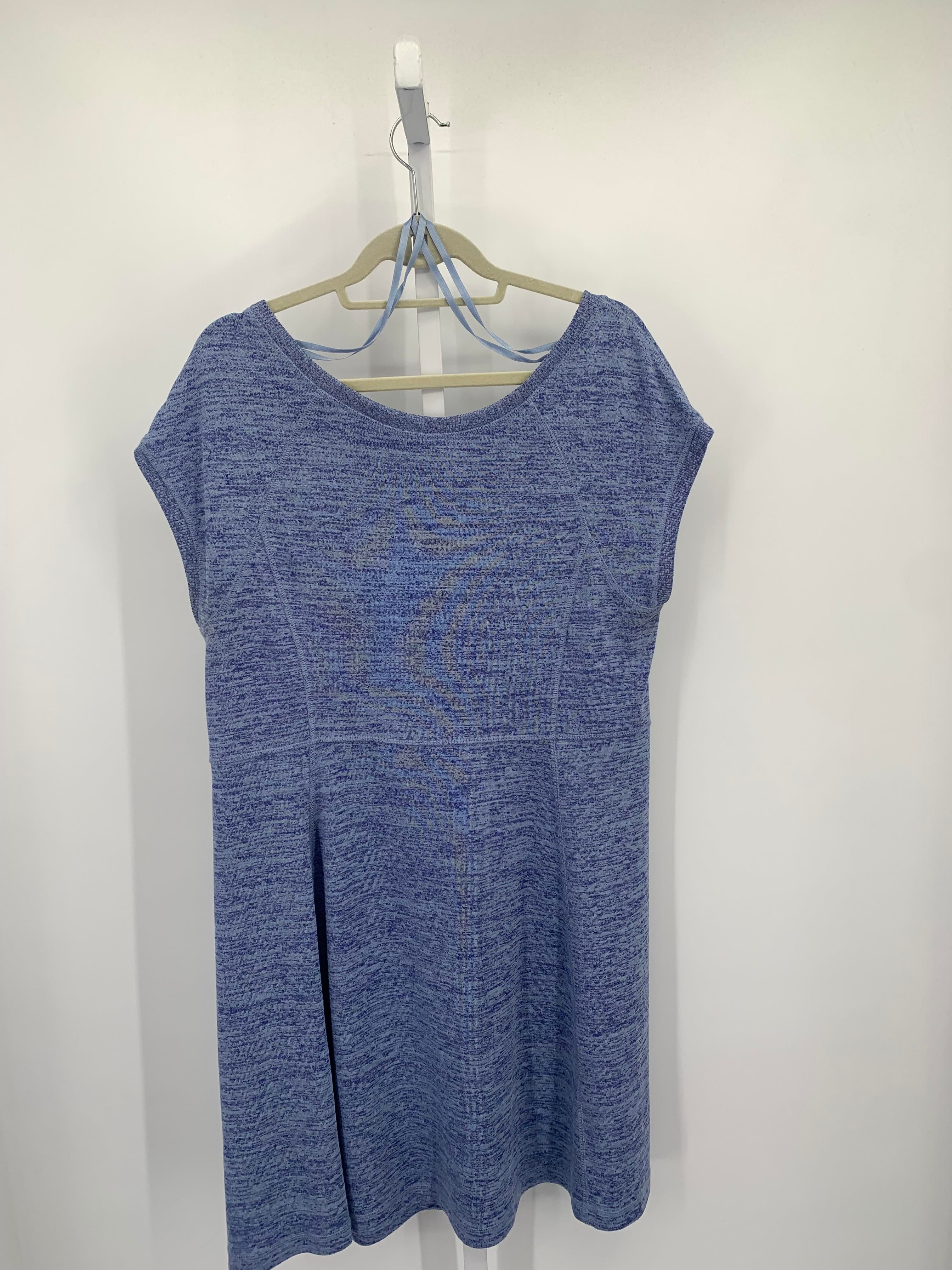 Talbots Size Large Misses Short Sleeve Dress