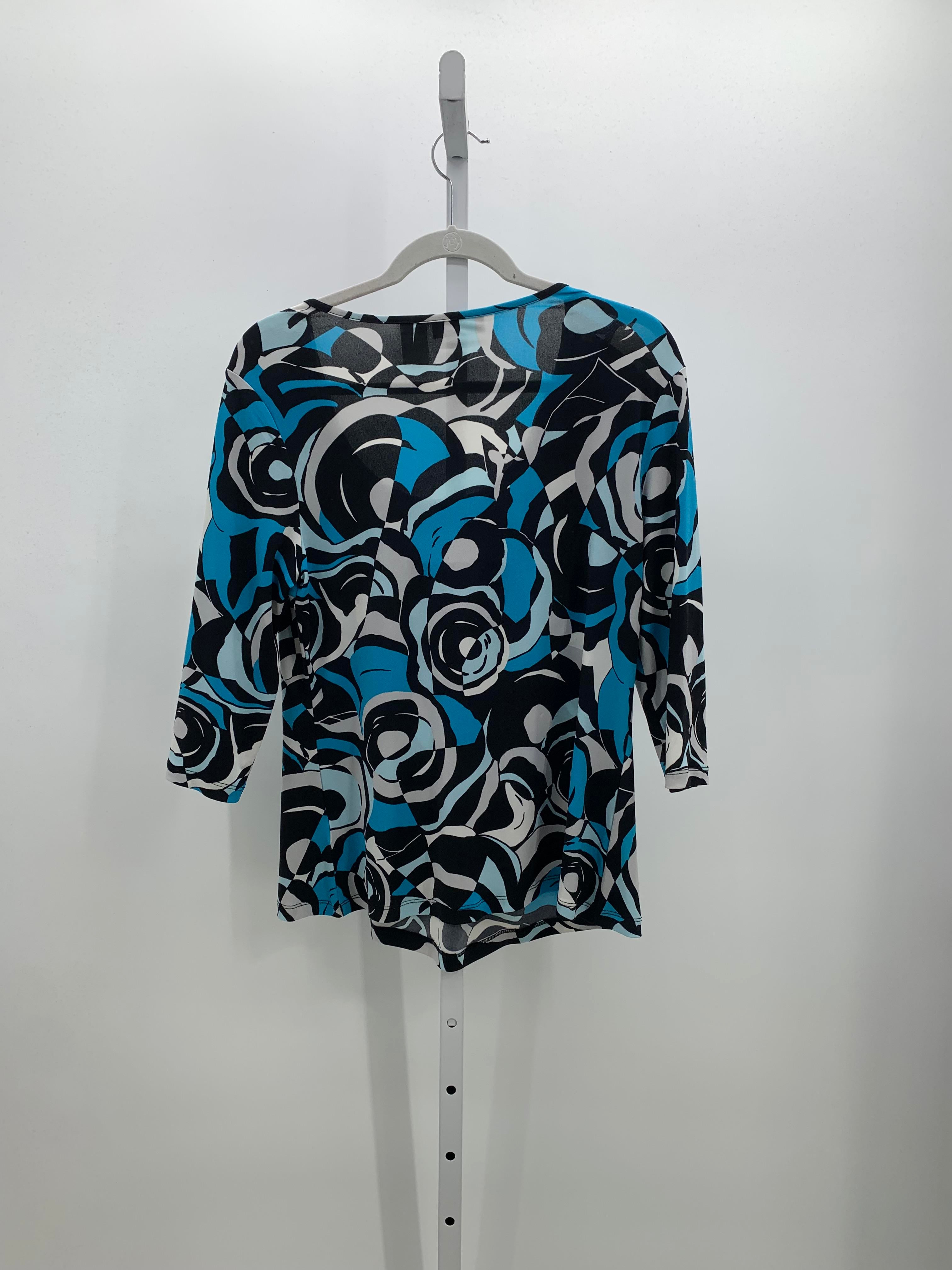 Worthington Size Medium Misses 3/4 Sleeve Shirt