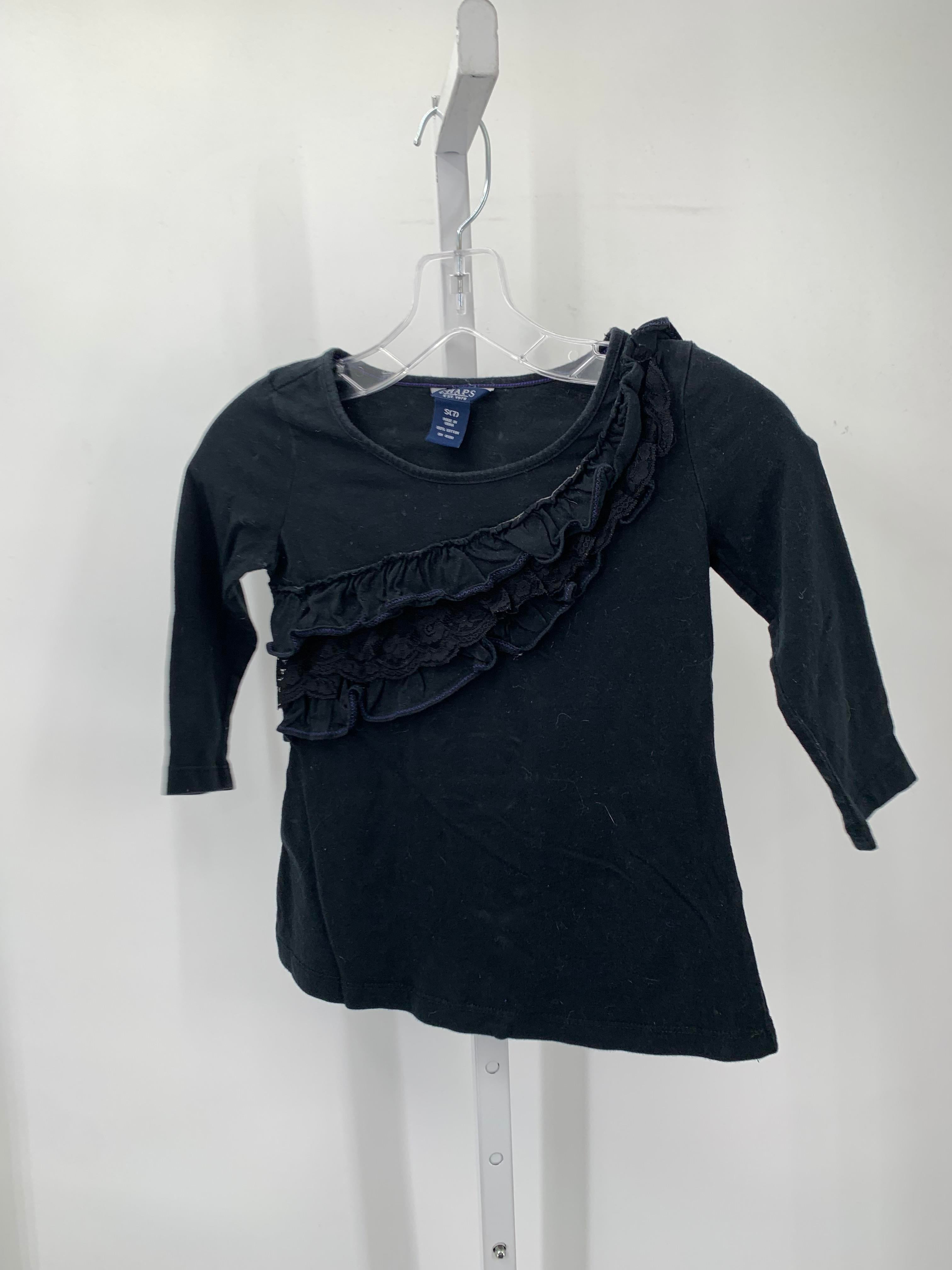 Chaps Size 7 Girls Long Sleeve Shirt