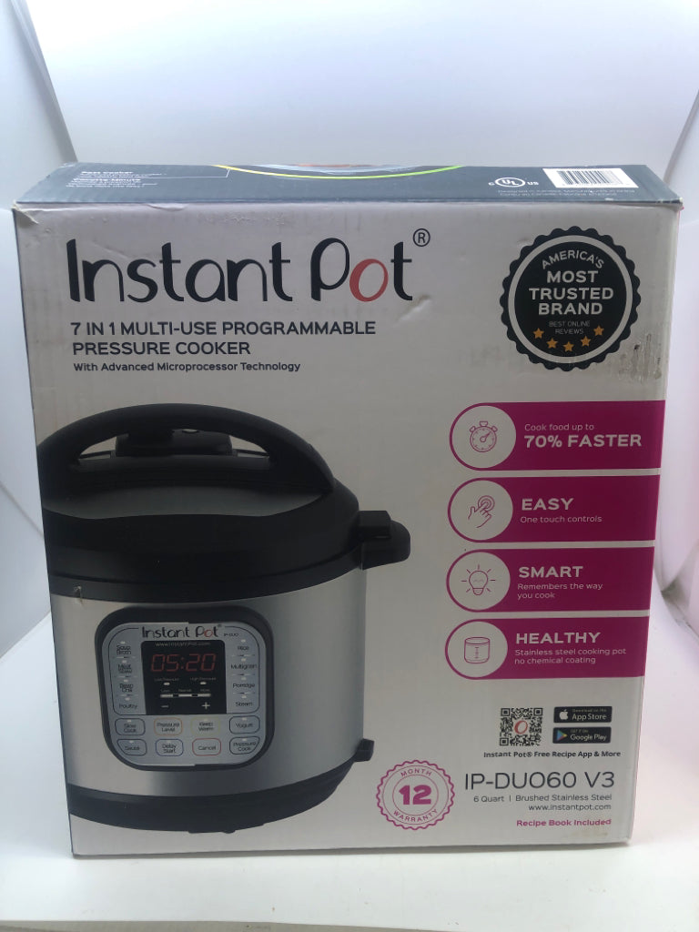 NIB INSTA POT 6 QT