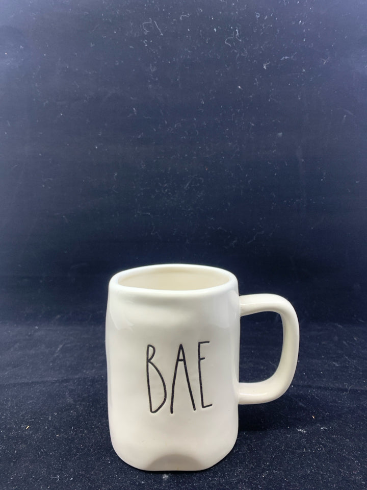 RAE DUNN "BAE" MUG.