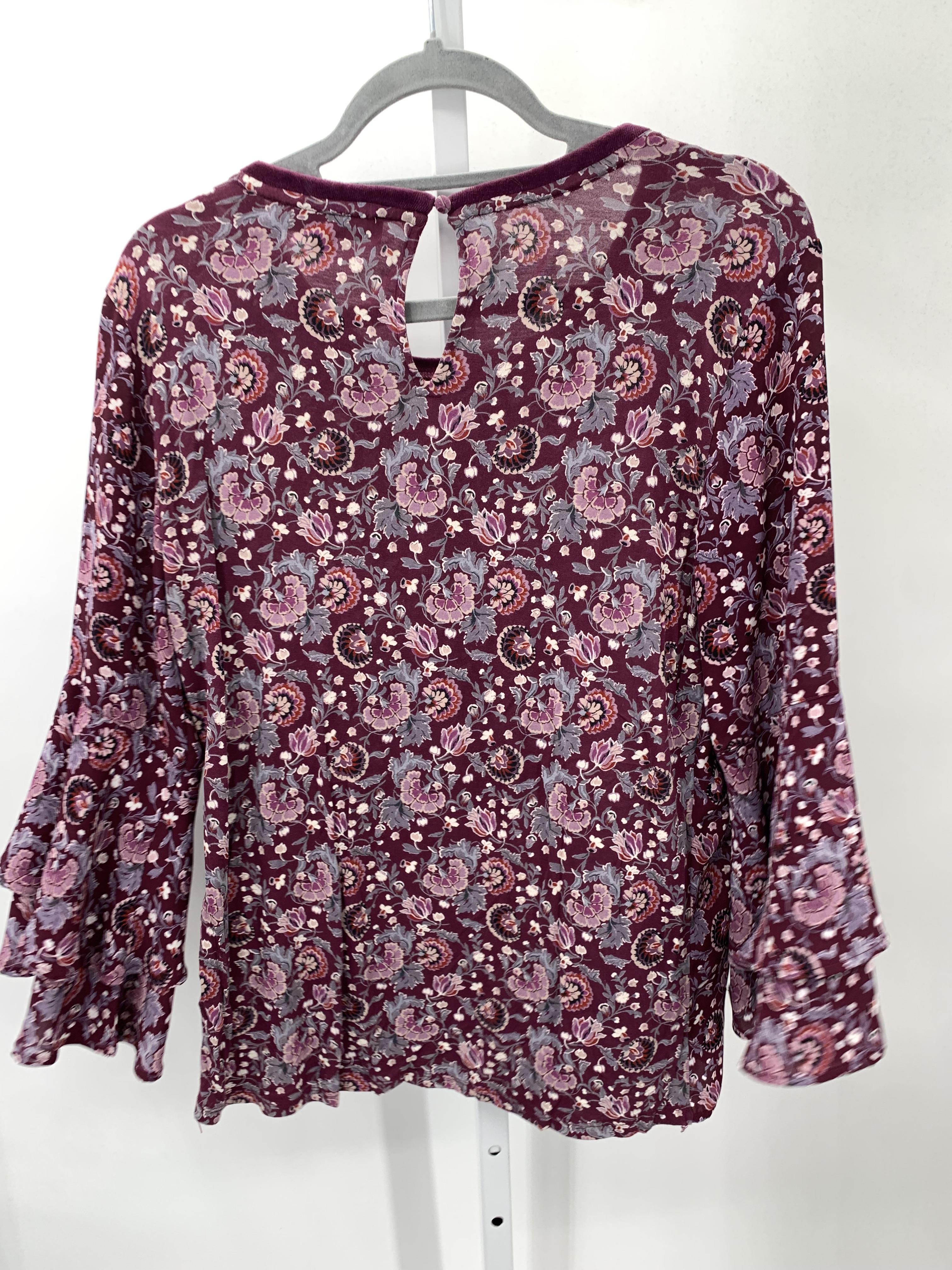 Loft Size Medium Misses Long Sleeve Shirt