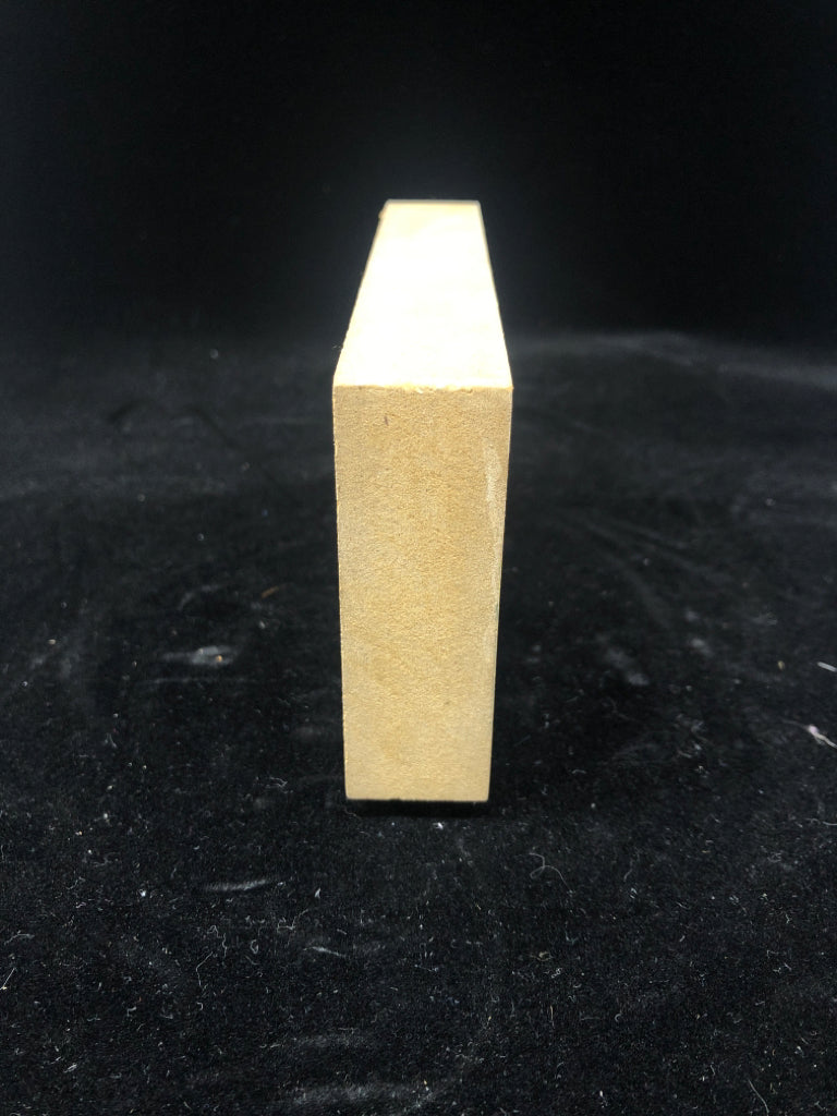 HELLO AND WELCOME WOOD BLOCK.