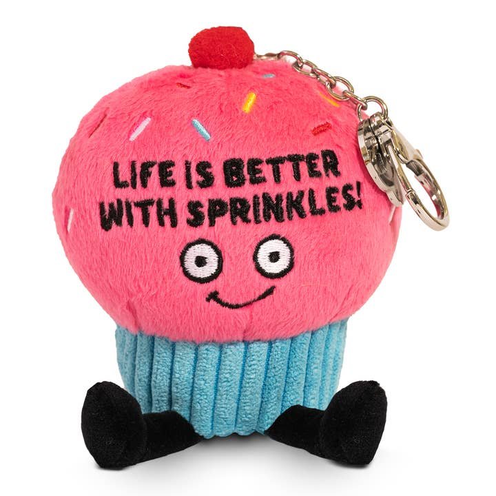 New Plush Cupcake Bag Charm