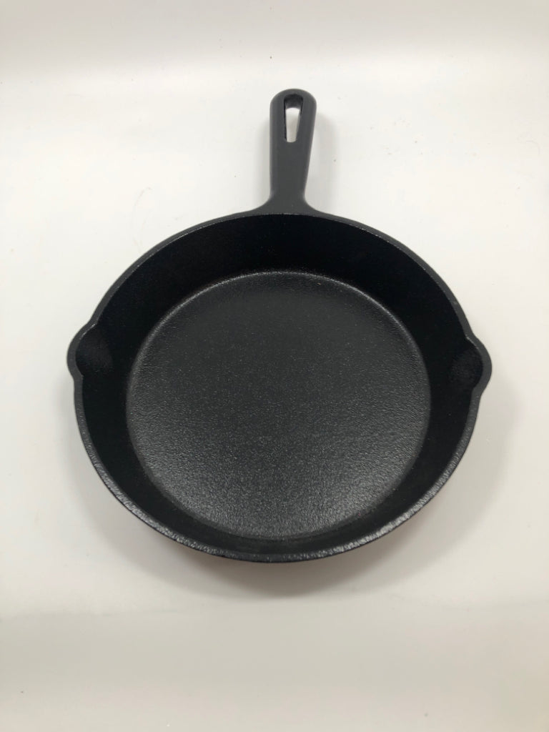 CAST IRON SKILLET.