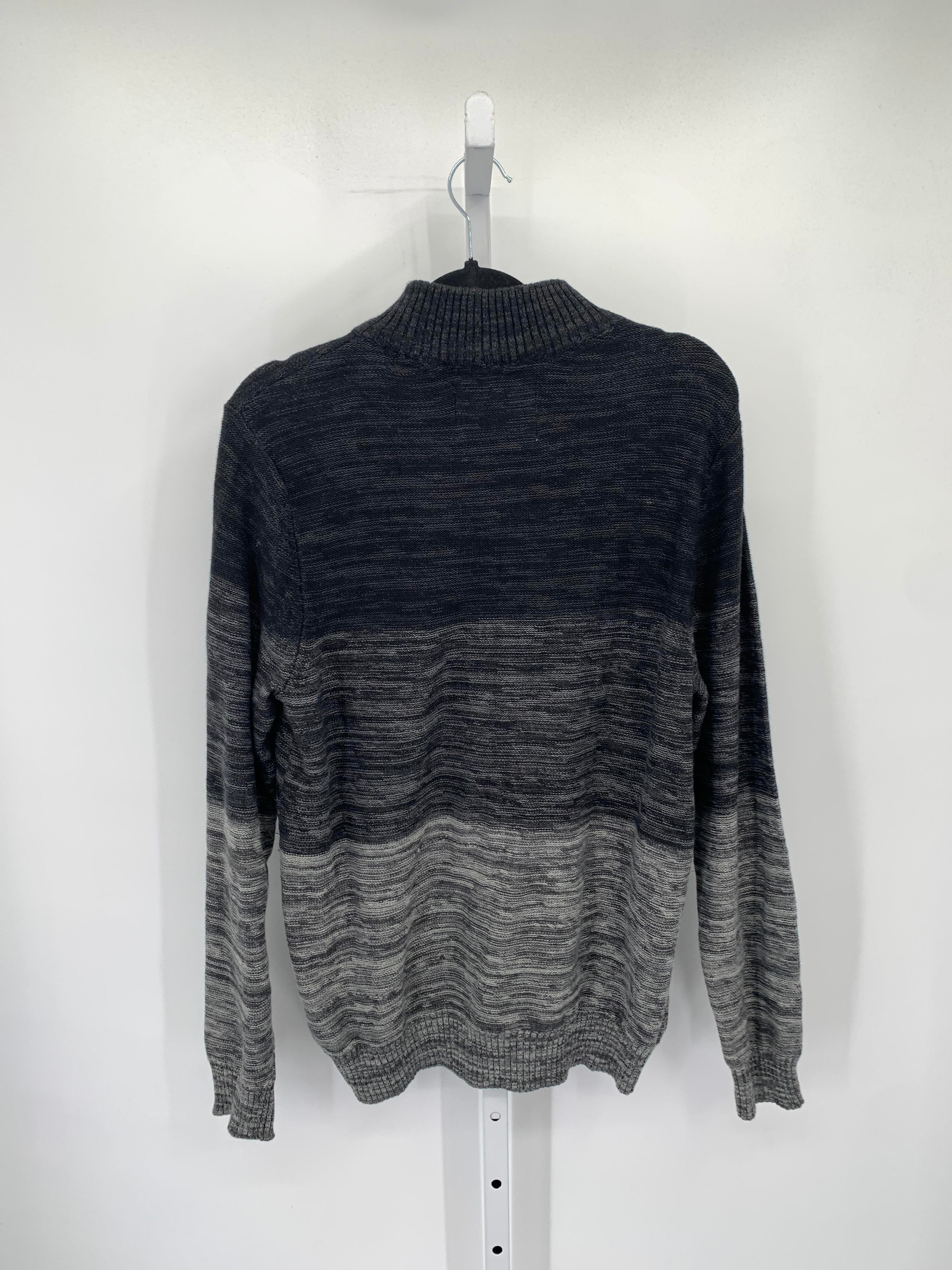 PARTIAL ZIP KNIT