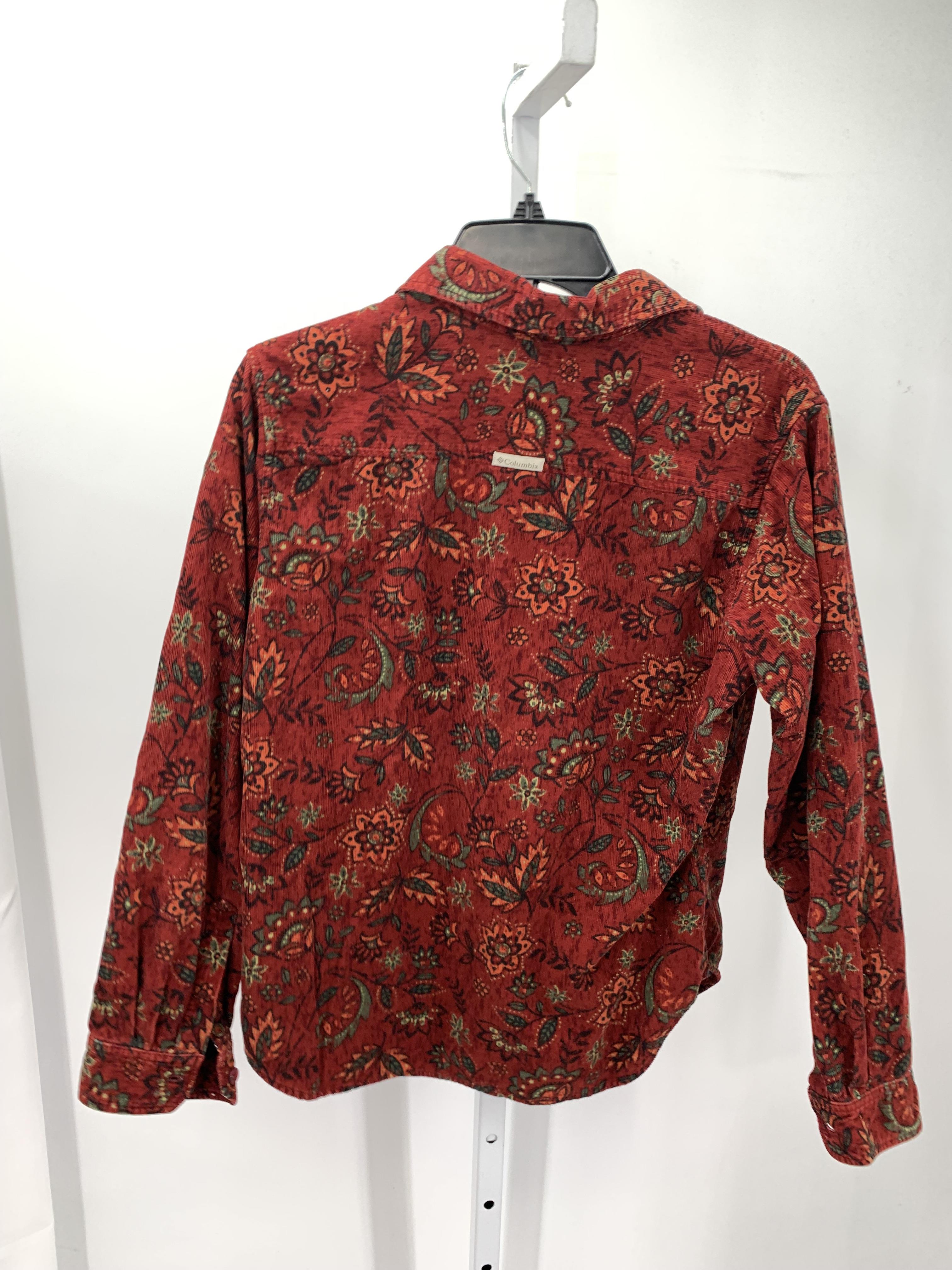 Columbia Size Large Misses Long Sleeve Shirt