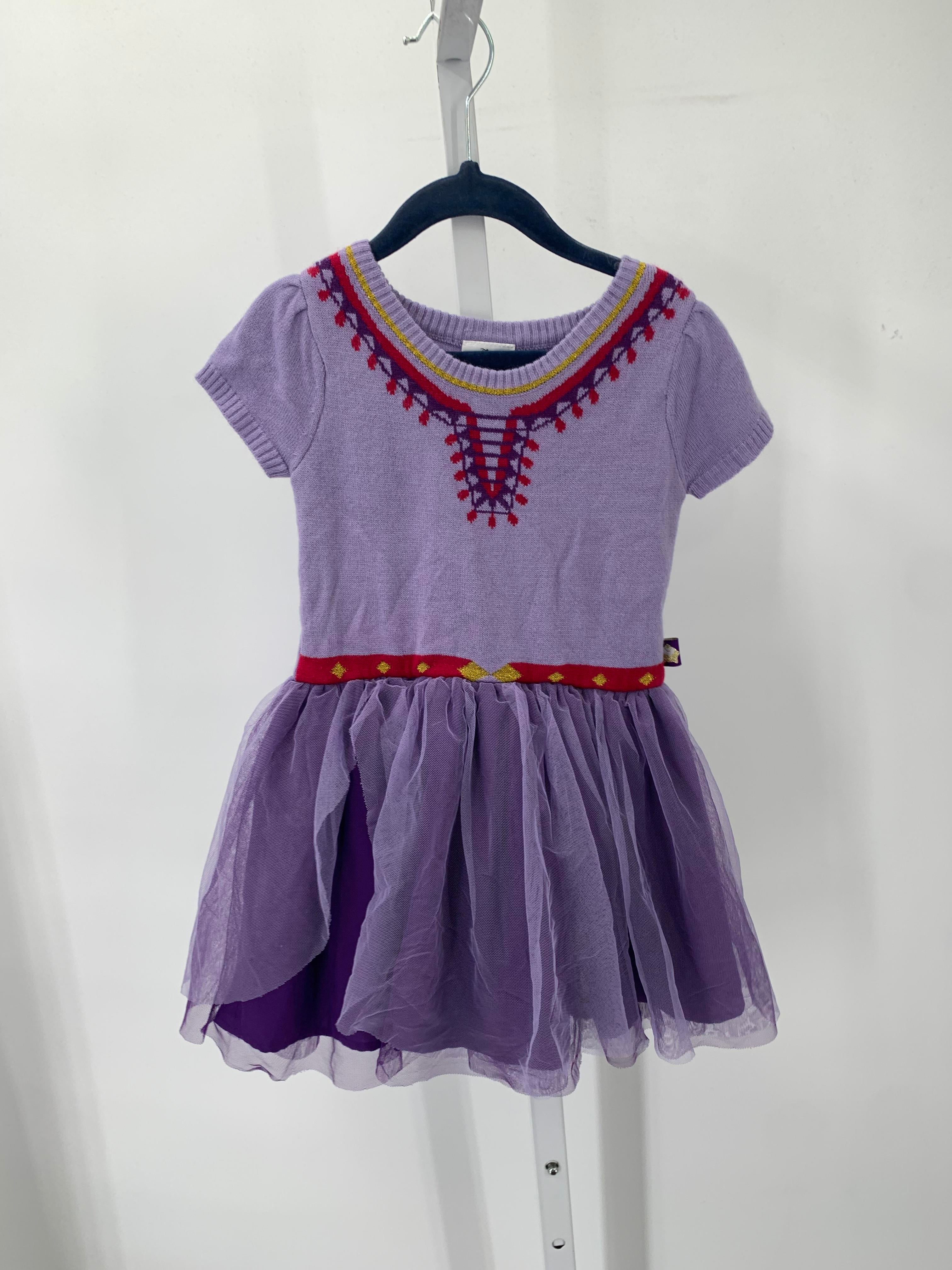Disney Size 4T Girls Short Sleeve Dress
