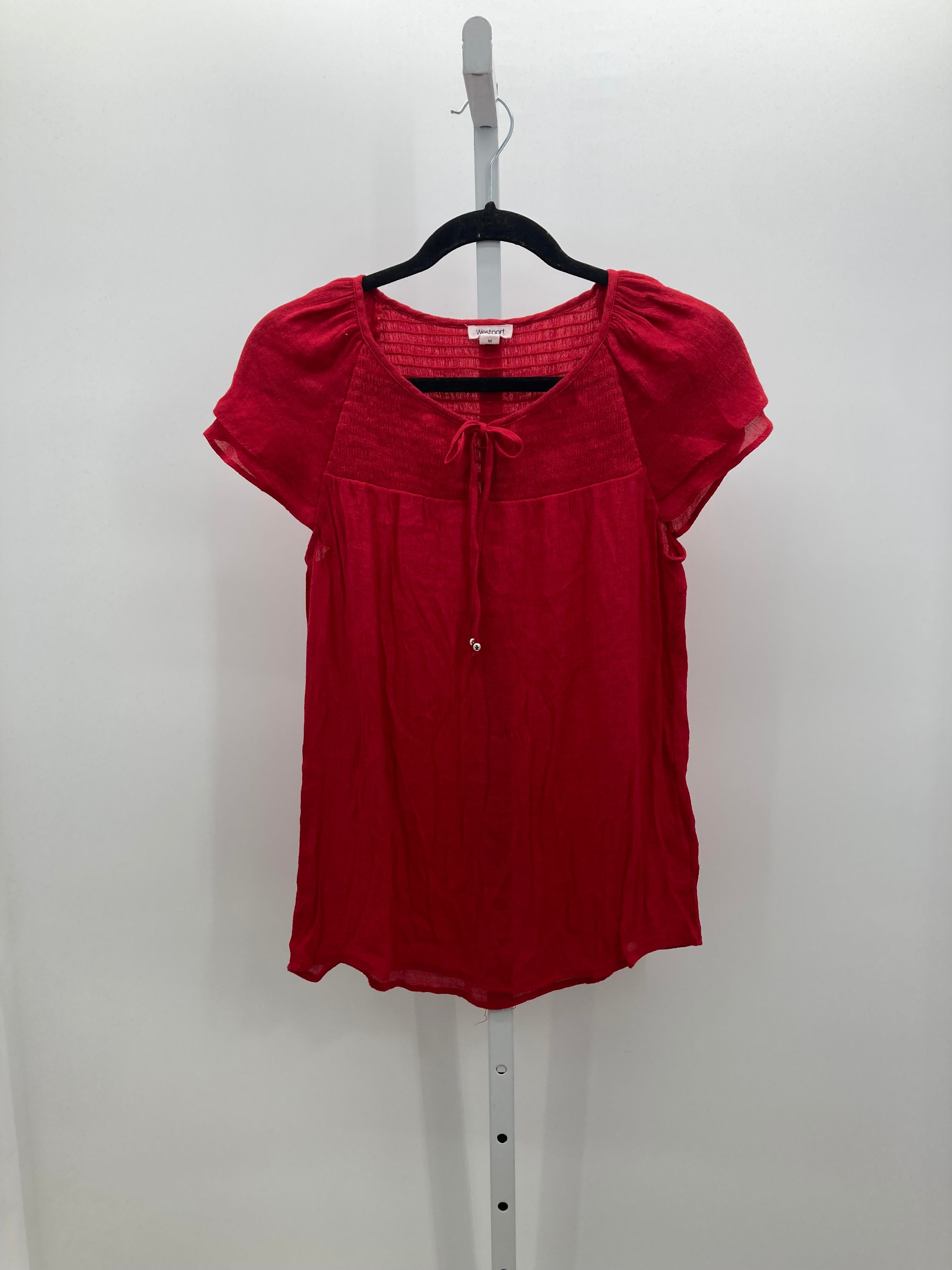 Westport Size Medium Misses Short Sleeve Shirt